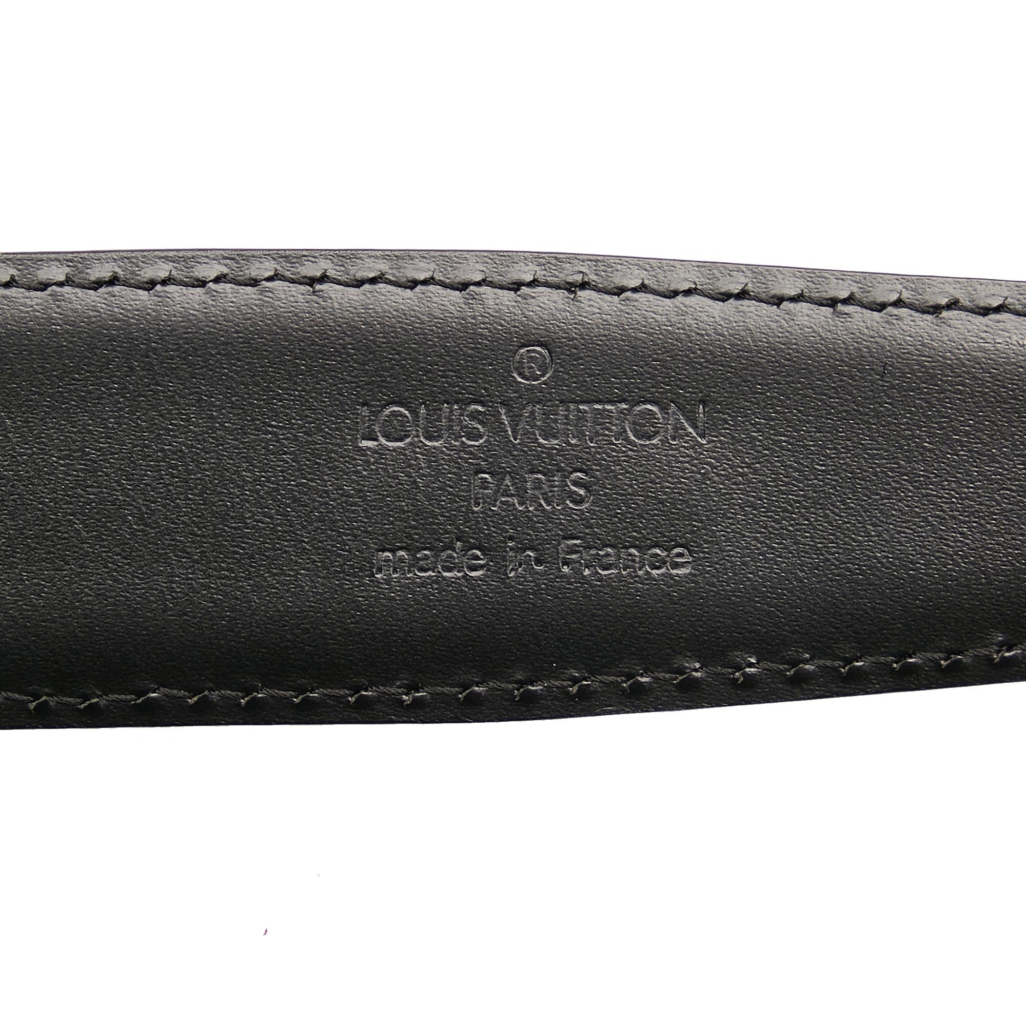 Louis Vuitton Epi Ceinture Belt - 33 / 85 (SHG-27041)
