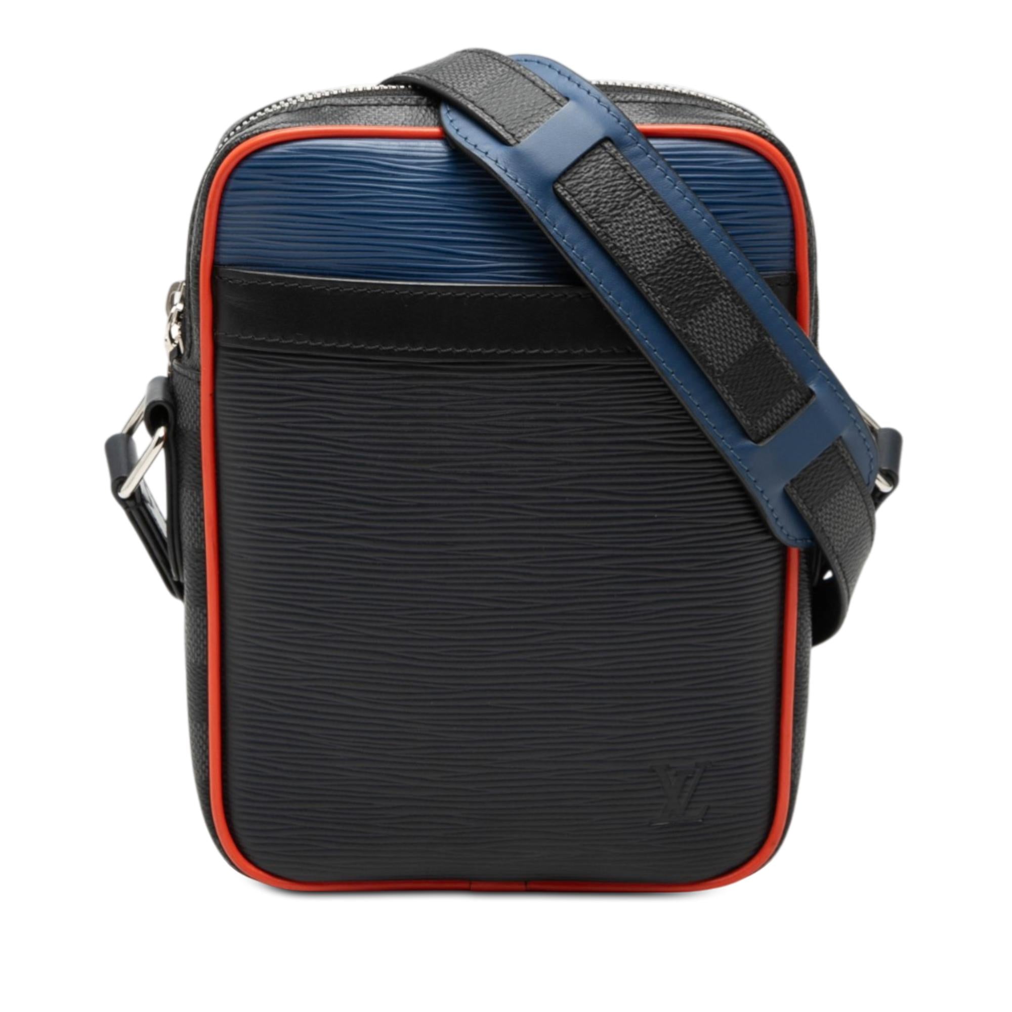 Louis Vuitton Epi Damier Graphite Danube Slim