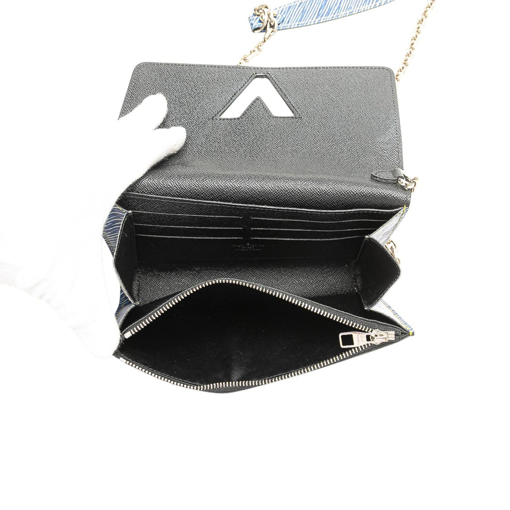 Louis Vuitton Epi Denim Twist Azteque Wallet on Chain