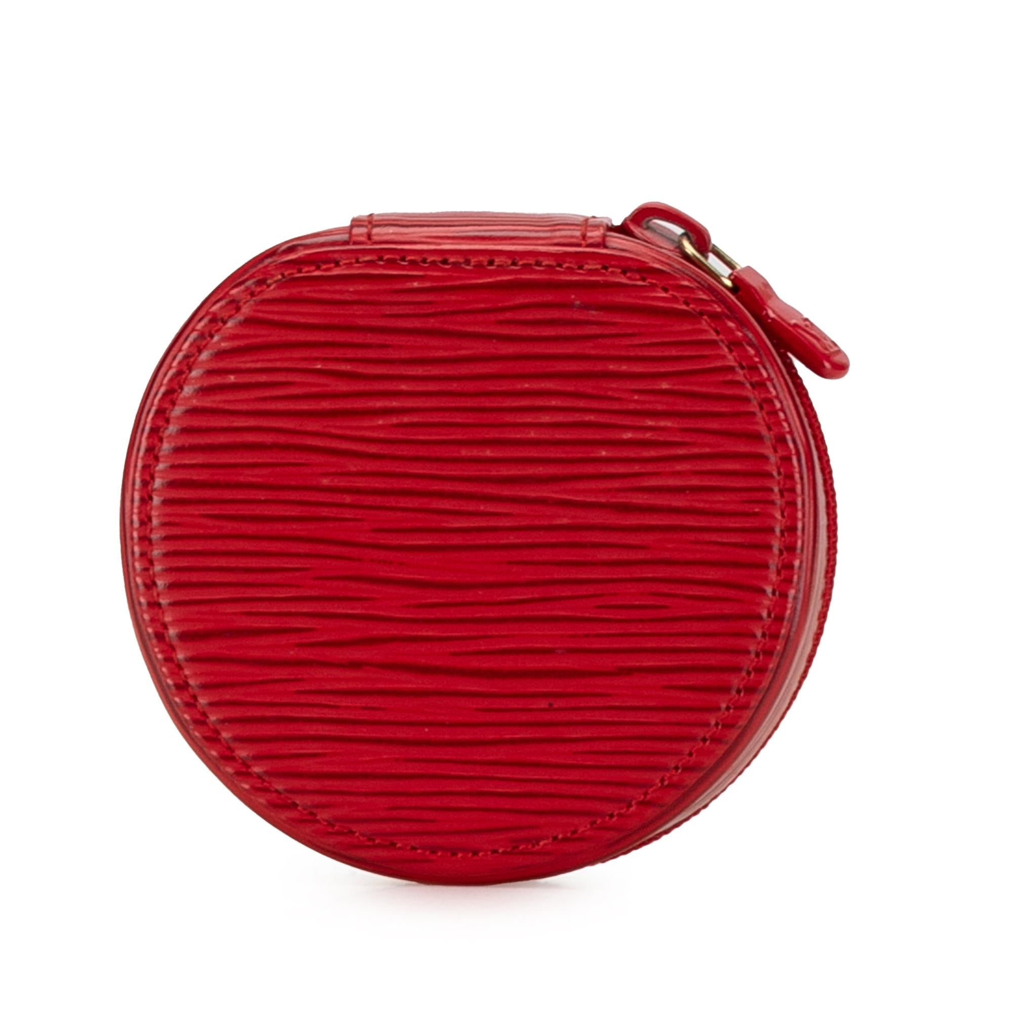 Louis Vuitton Epi Ecrin Bijoux Travel Jewelry Case (SHG-Rwnqma)
