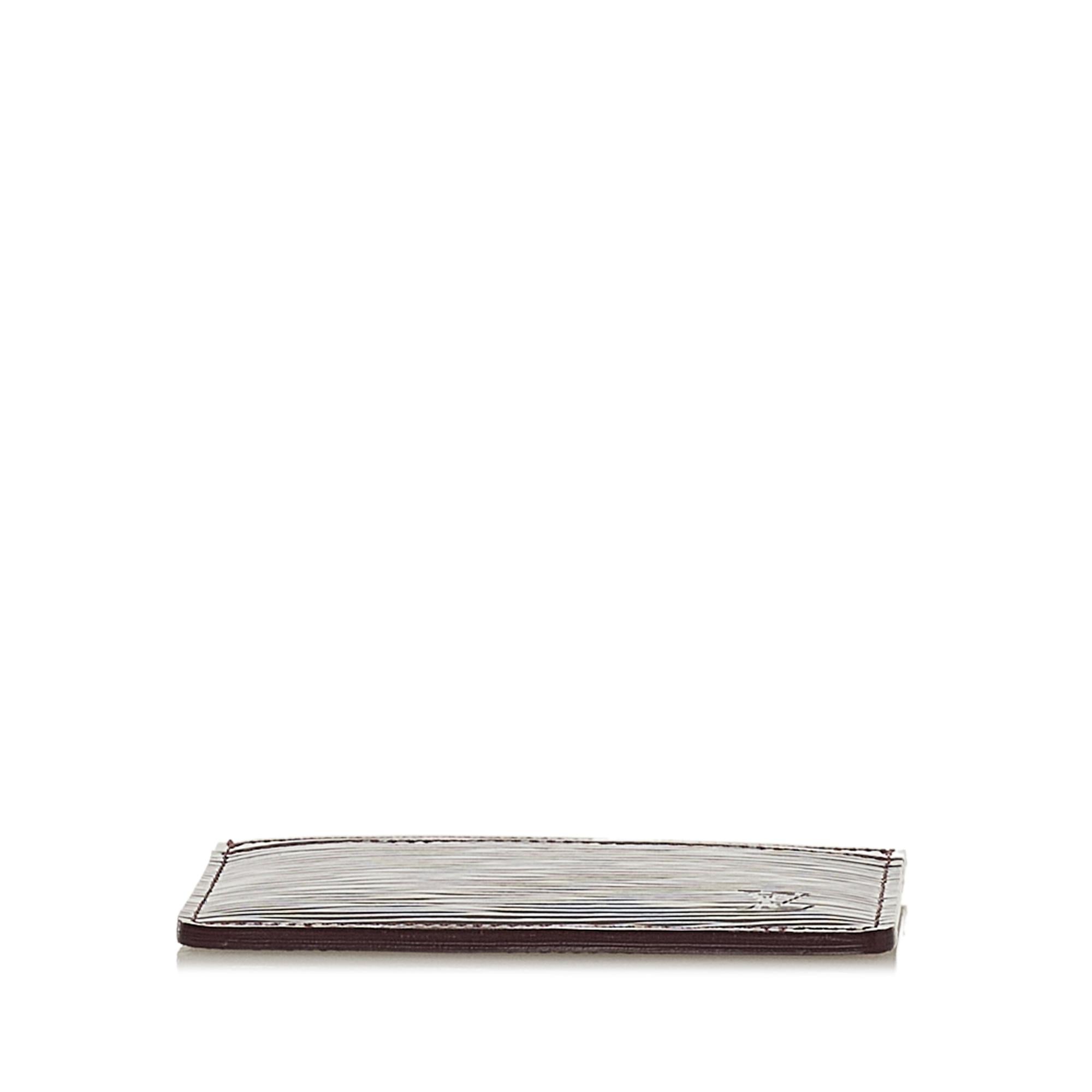 Louis Vuitton Epi Electric Card Holder (SHG-37264)