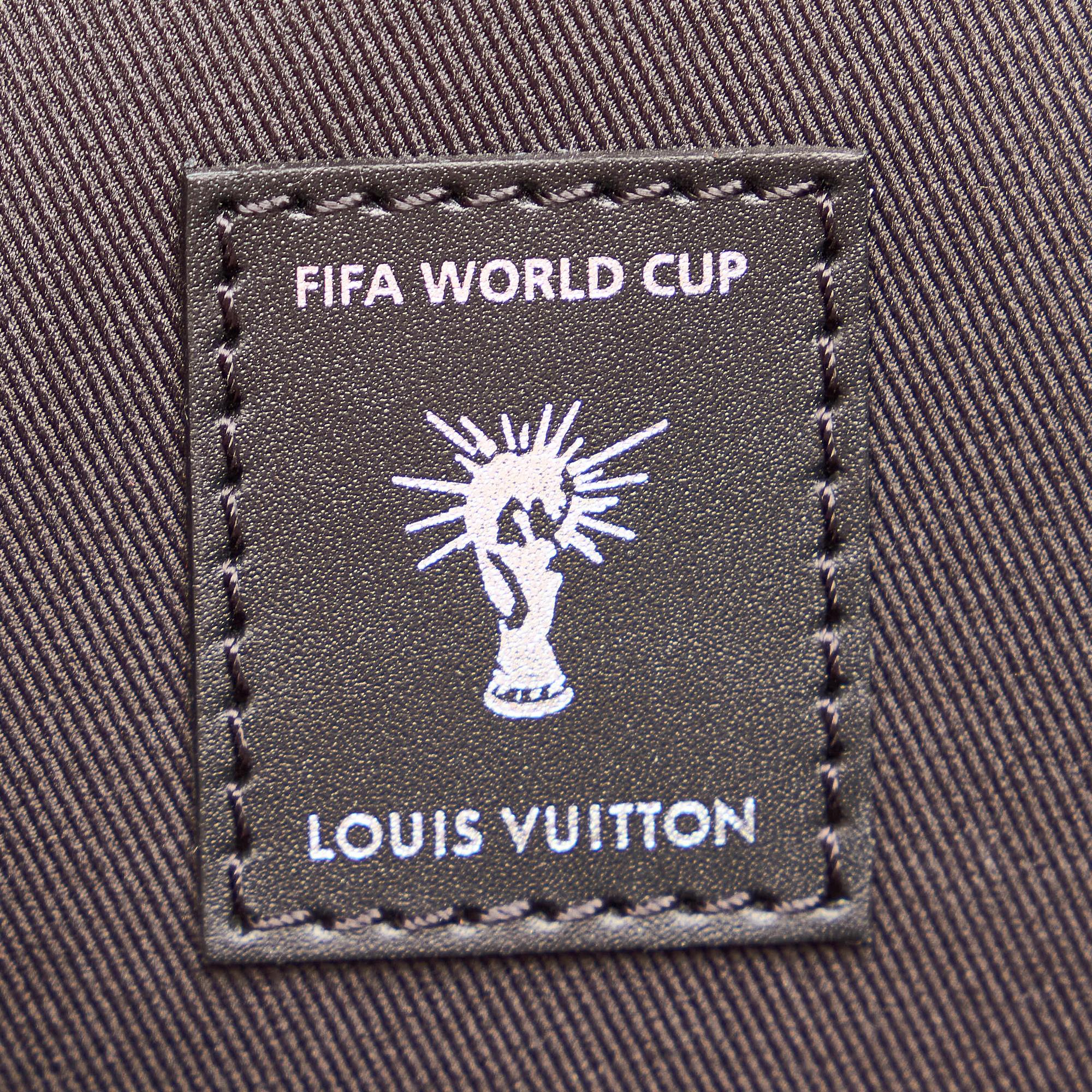 Louis Vuitton Epi FIFA World Cup Keepall Bandouliere 50 (SHG-31447)