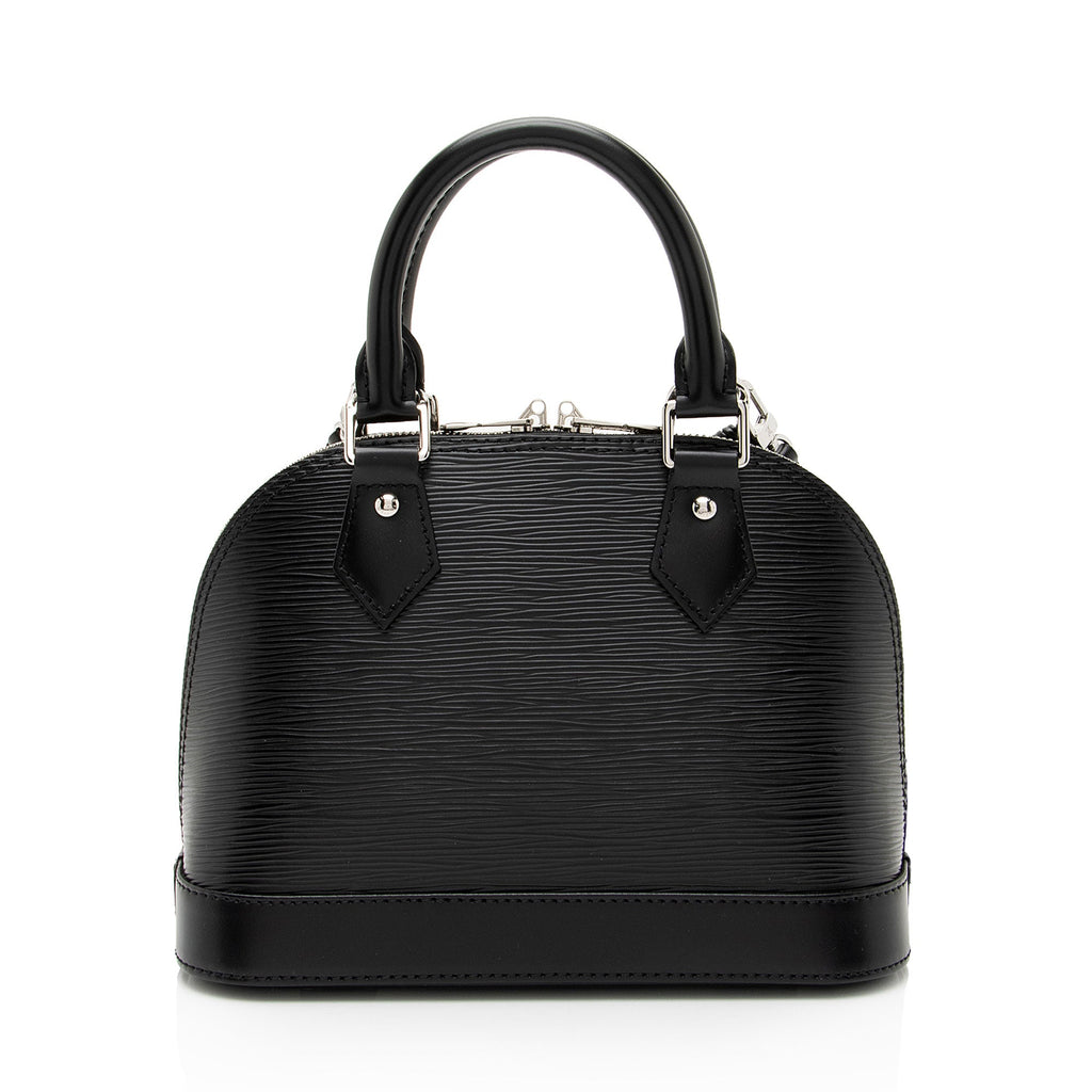 Louis Vuitton Epi Leather Alma BB Satchel (SHF-B9m2oM)