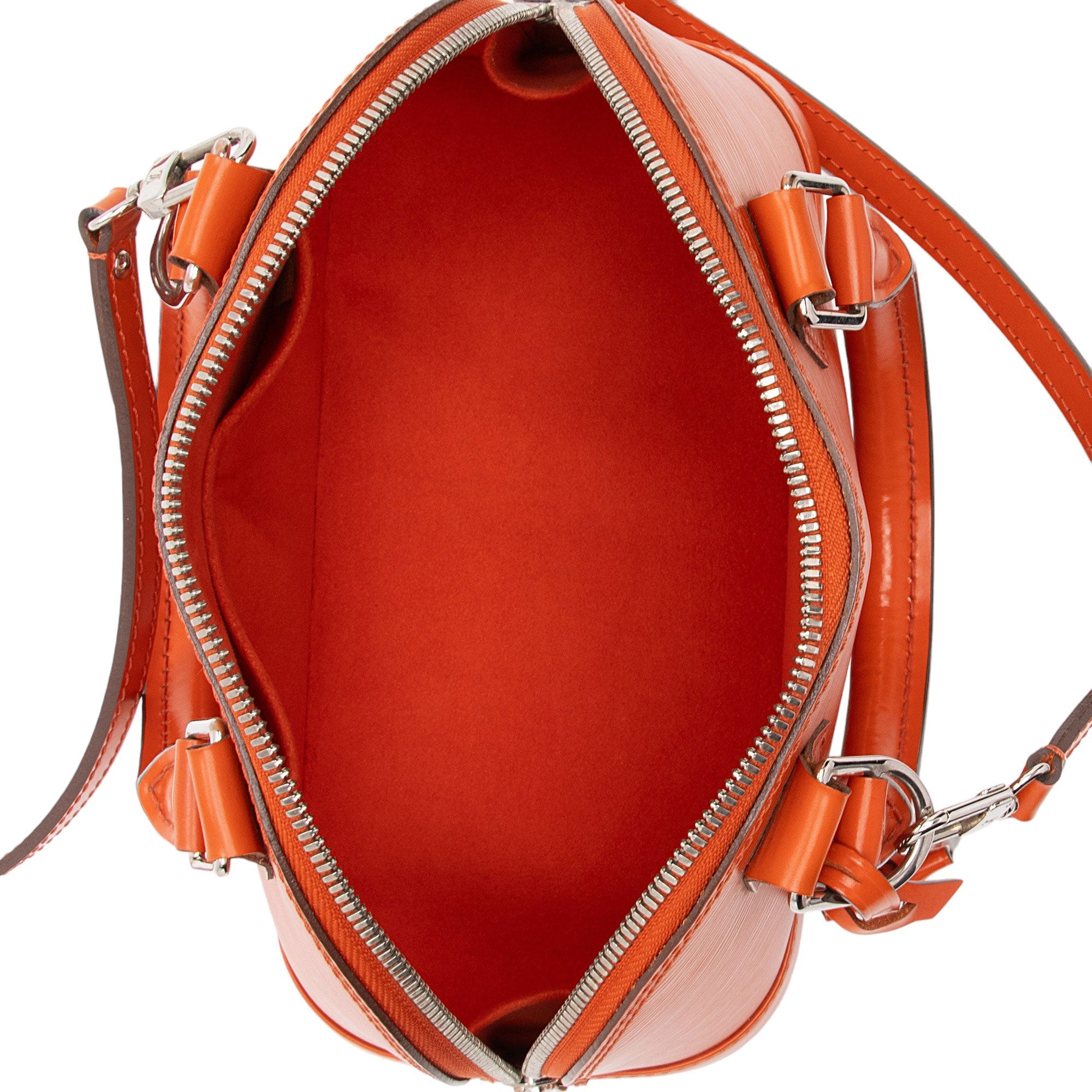 Louis Vuitton Epi Leather Alma BB Satchel (SHF-xf5Aoa)