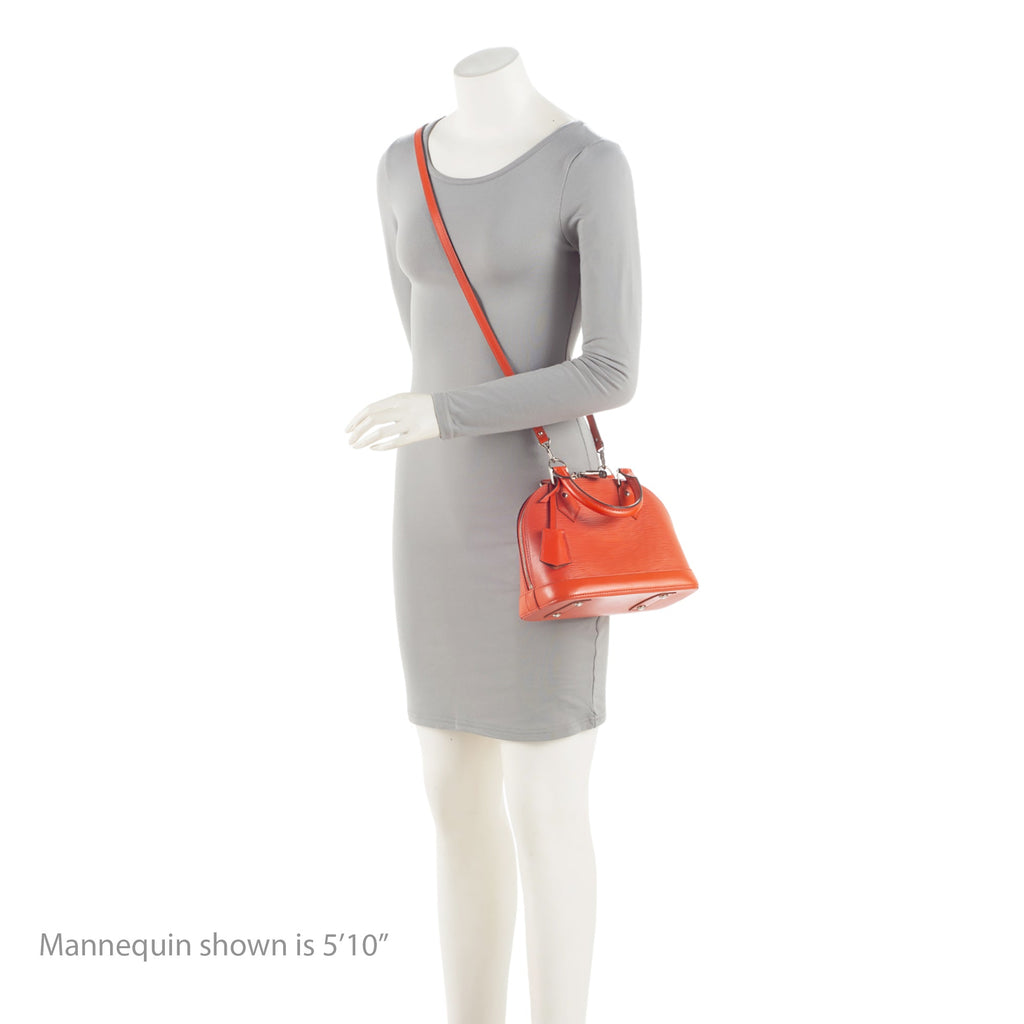 Louis Vuitton Epi Leather Alma BB Satchel (SHF-xf5Aoa)