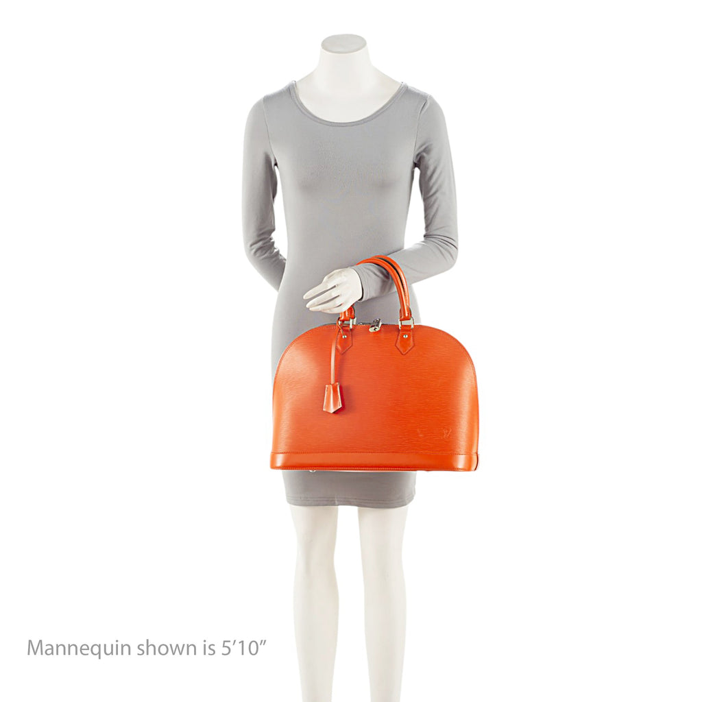 Louis Vuitton Epi Leather Alma GM Satchel