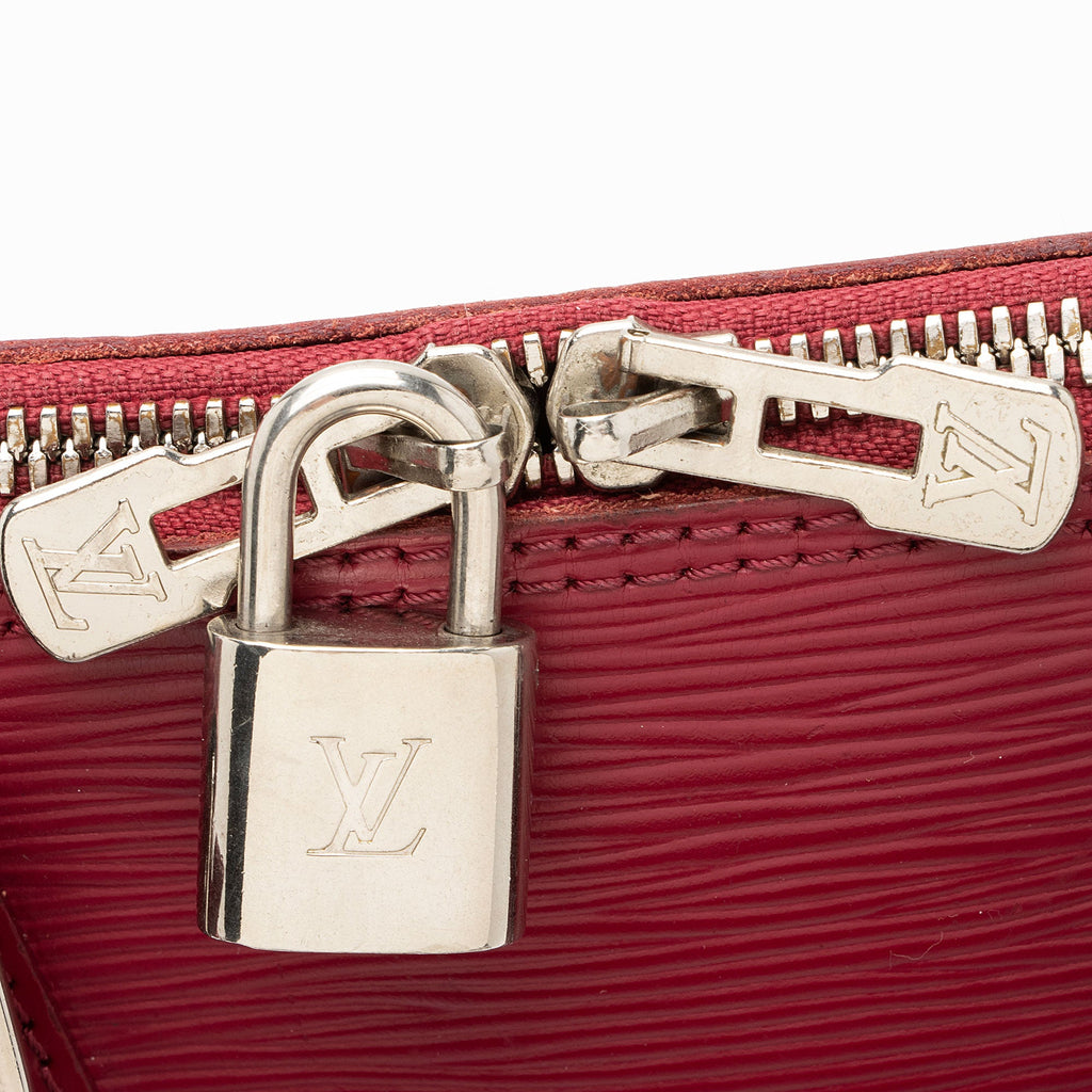 Louis Vuitton Epi Leather Alma PM Satchel (SHF-ckpHBp)