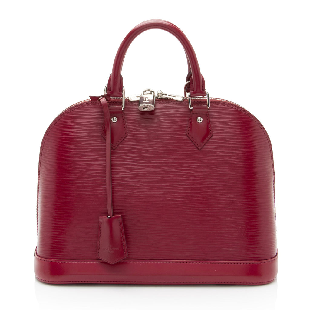 Louis Vuitton Epi Leather Alma PM Satchel (SHF-ckpHBp)