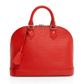 Louis Vuitton Epi Leather Alma PM Satchel (SHF-aFC3gv)