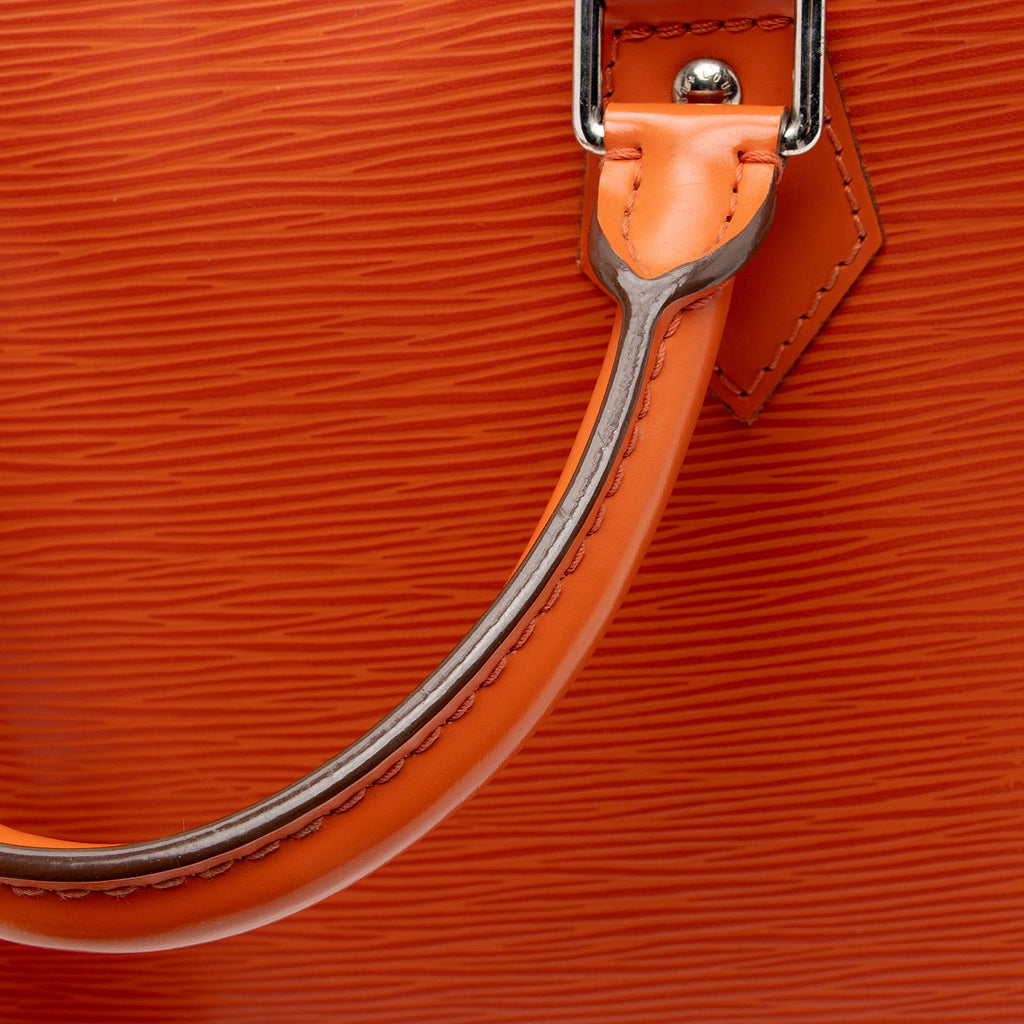 Louis Vuitton Epi Leather Alma PM Satchel (SHF-BEO91l)