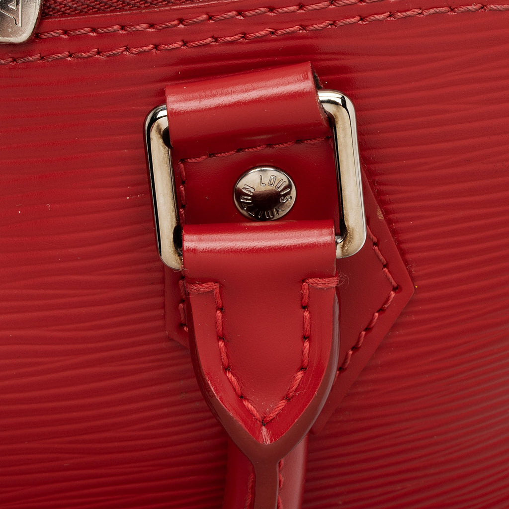 Louis Vuitton Epi Leather Alma PM Satchel (SHF-WDQc4X)