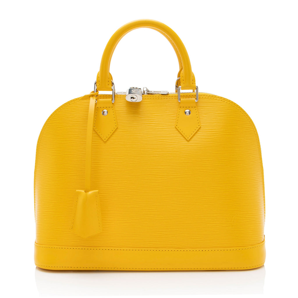 Louis Vuitton Epi Leather Alma PM Satchel (SHF-UNHnOL)