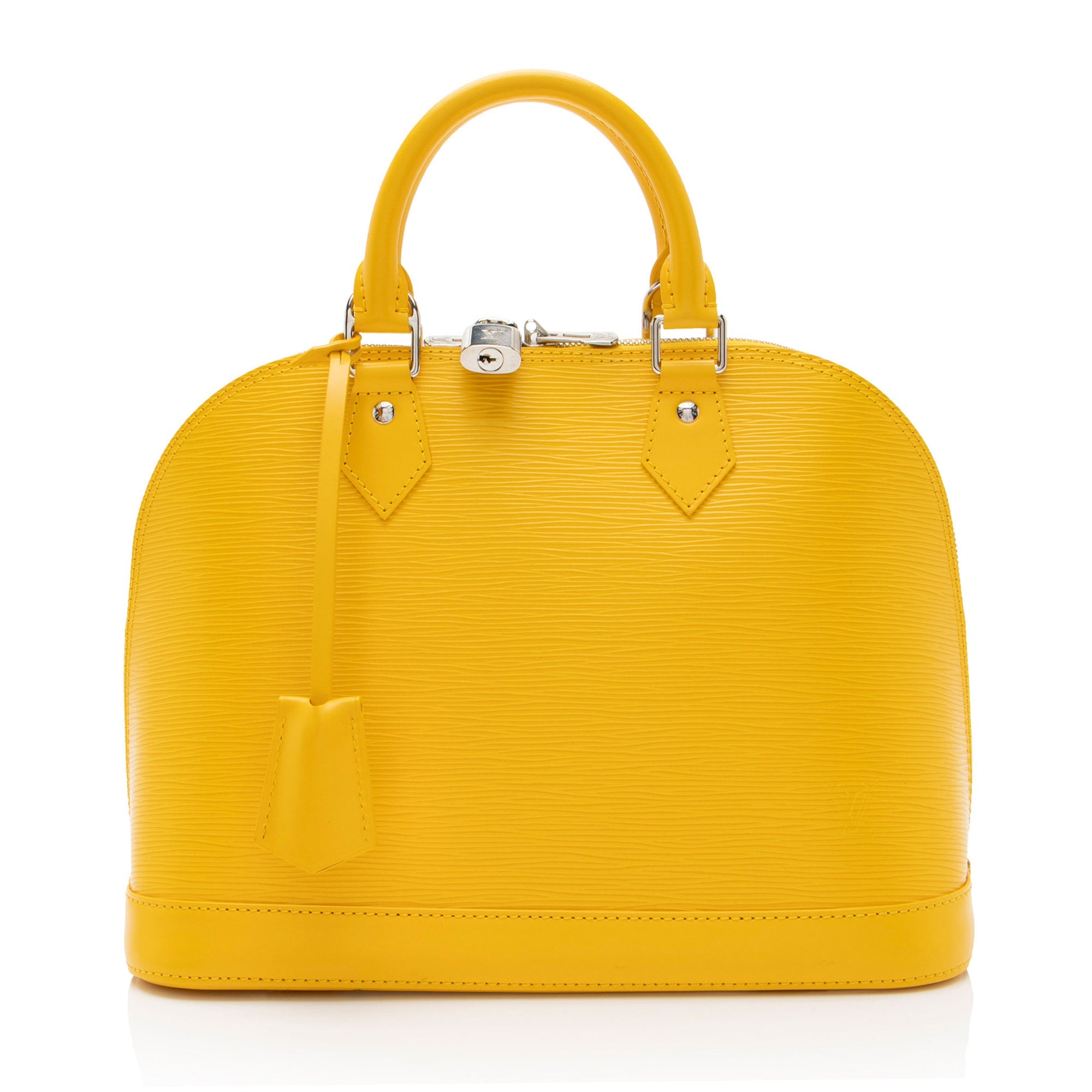 Louis Vuitton Epi Leather Alma PM Satchel (SHF-UNHnOL)