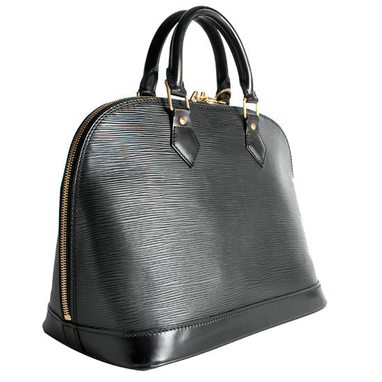 Louis Vuitton Epi Leather Alma PM Satchel (SHF-ZbcQp6)