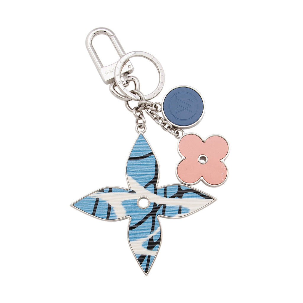 Louis Vuitton Epi Leather Aqua Flower Bag Charm