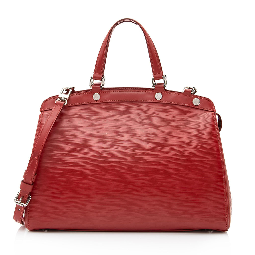Louis Vuitton Epi Leather Brea MM Satchel (SHF-23290)