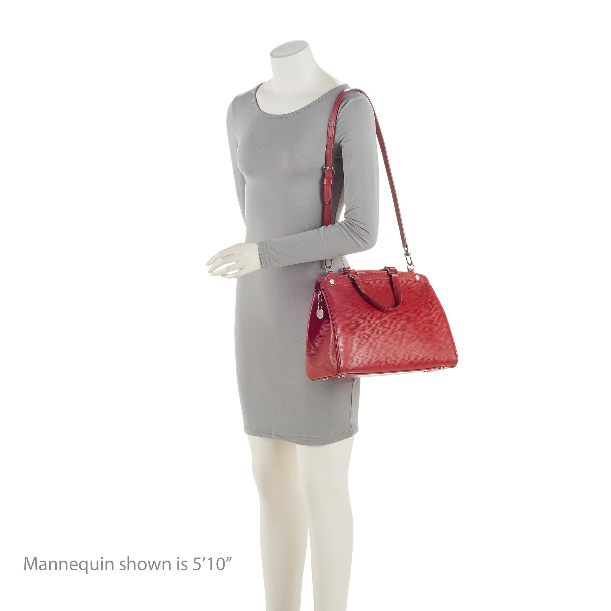 Louis Vuitton Epi Leather Brea MM Satchel