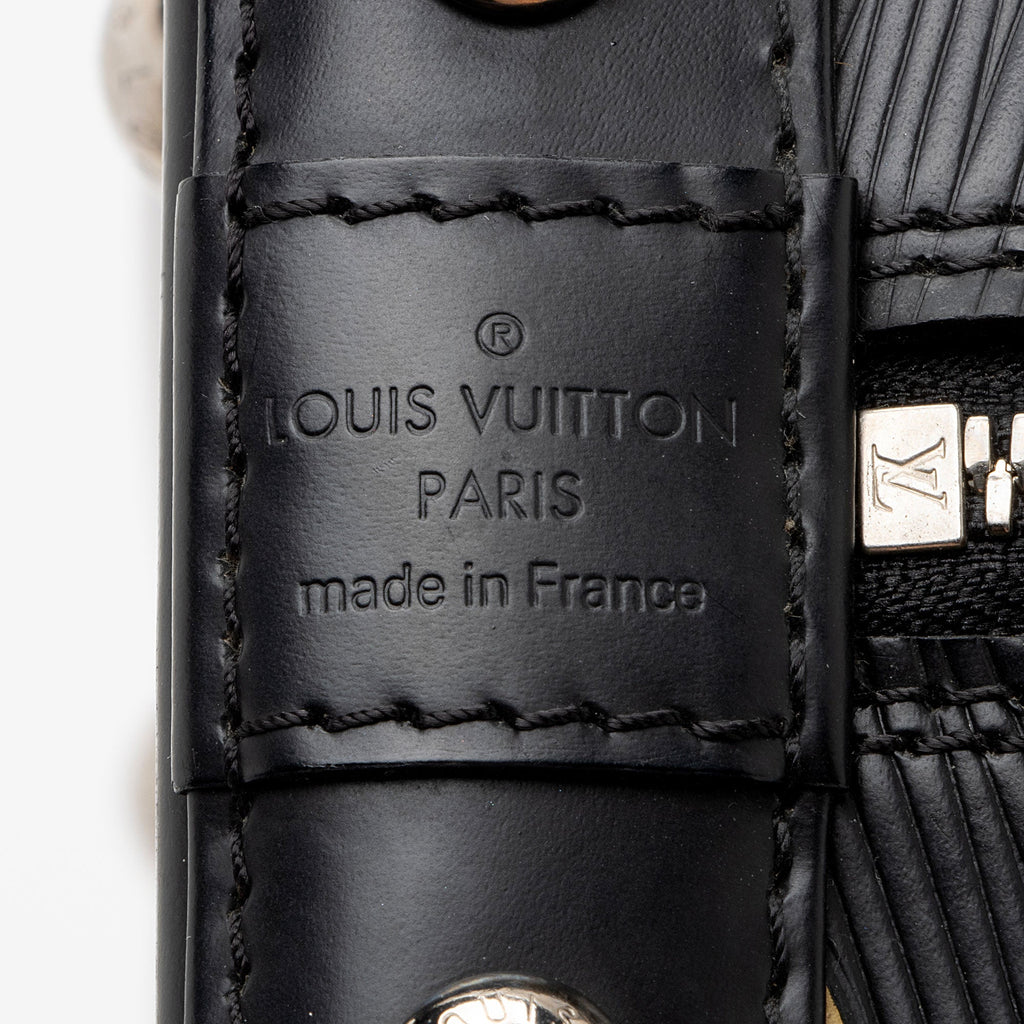 Louis Vuitton Epi Leather Chain Flower Alma PM Satchel