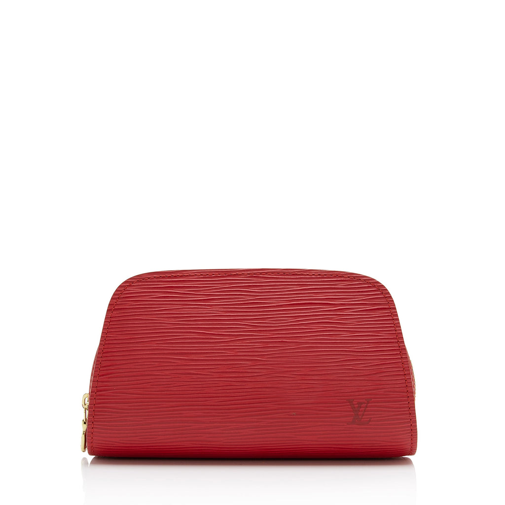 Louis Vuitton Epi Leather Cosmetic Pouch (SHF-23112)