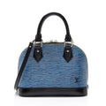 Louis Vuitton Epi Leather Denim Alma BB Satchel