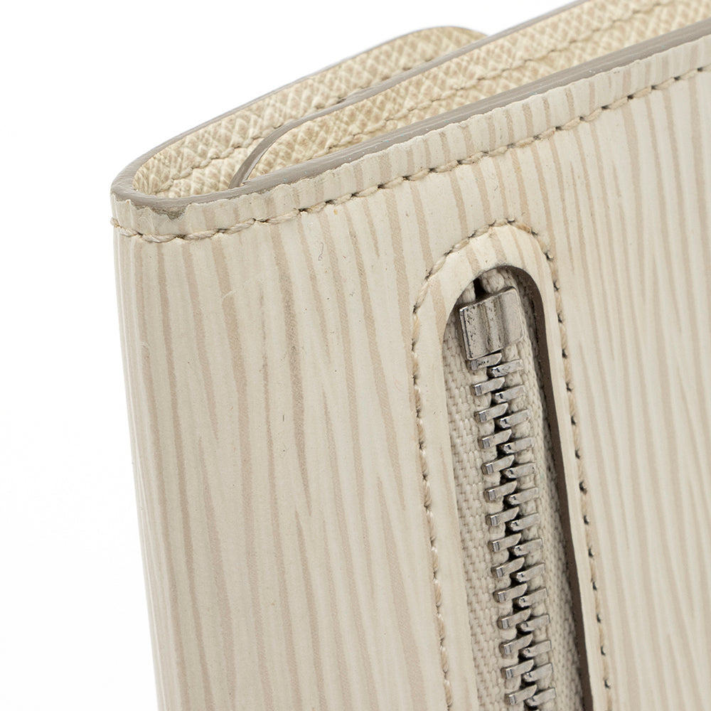 Louis Vuitton Epi Leather Eugenie Wallet (SHF-18906)
