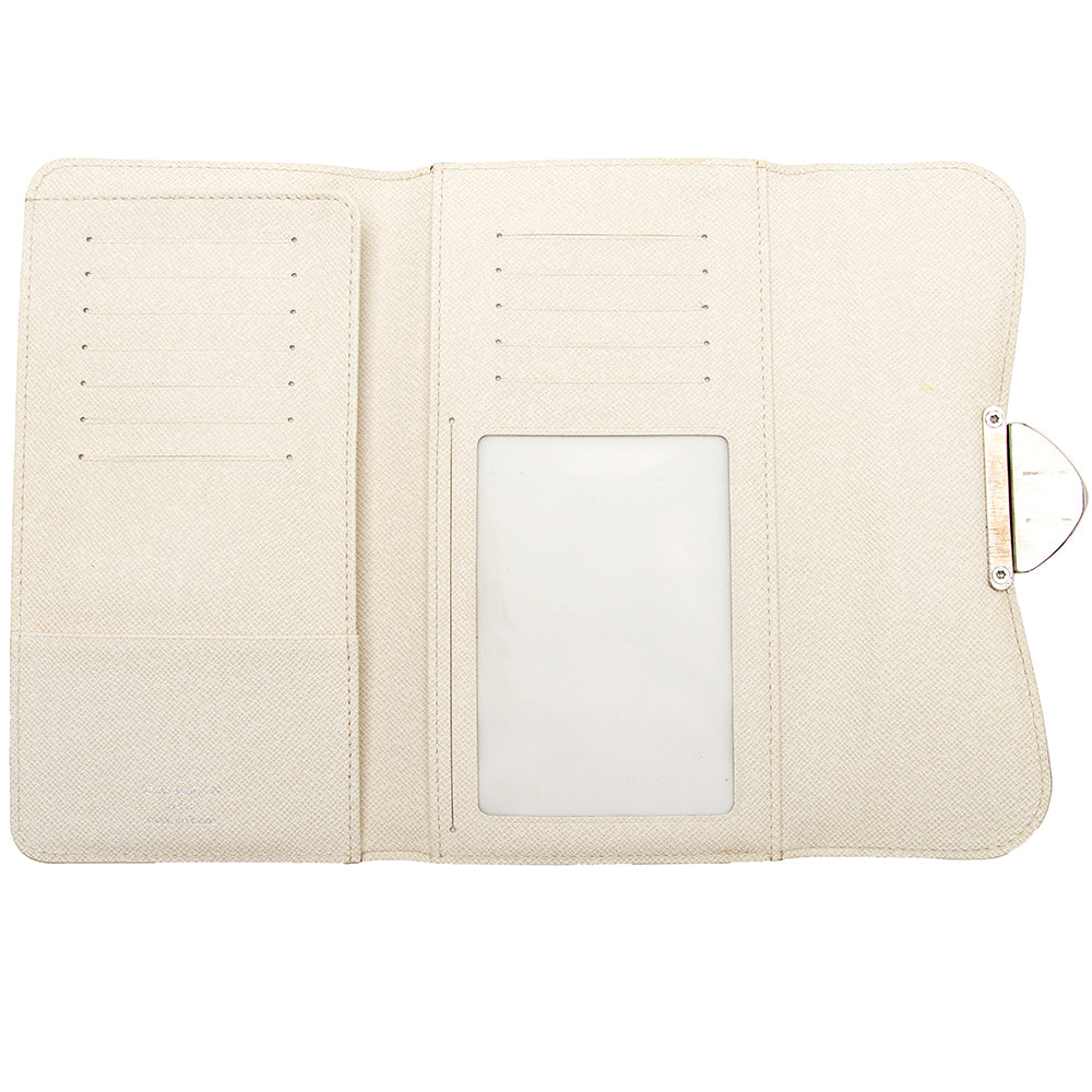 Louis Vuitton Epi Leather Eugenie Wallet (SHF-18906)