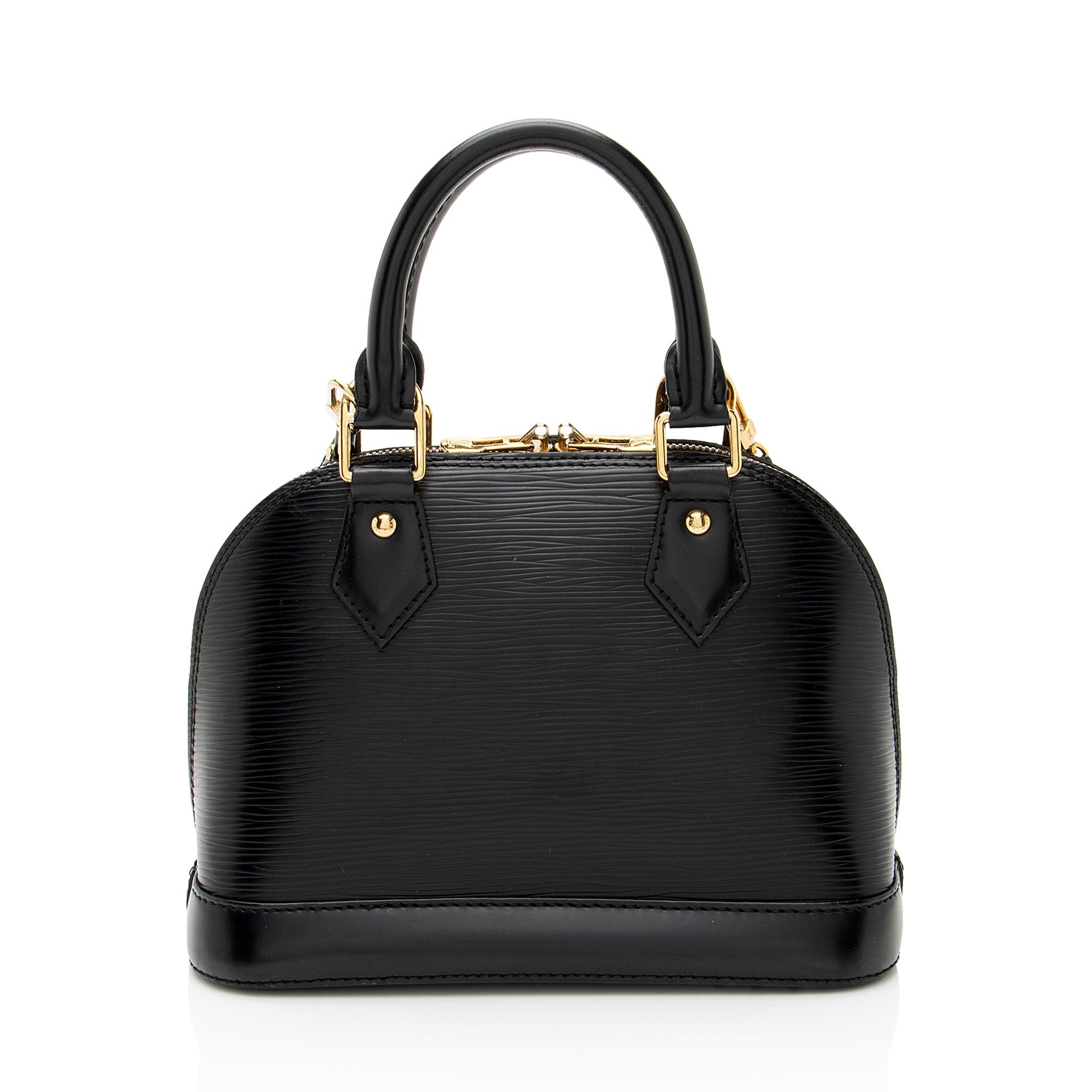 Louis Vuitton Epi Leather Flower Alma BB Satchel