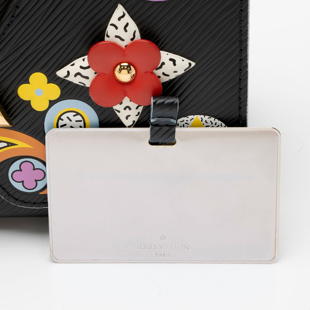Louis Vuitton Epi Leather Flower Twist MM Shoulder Bag