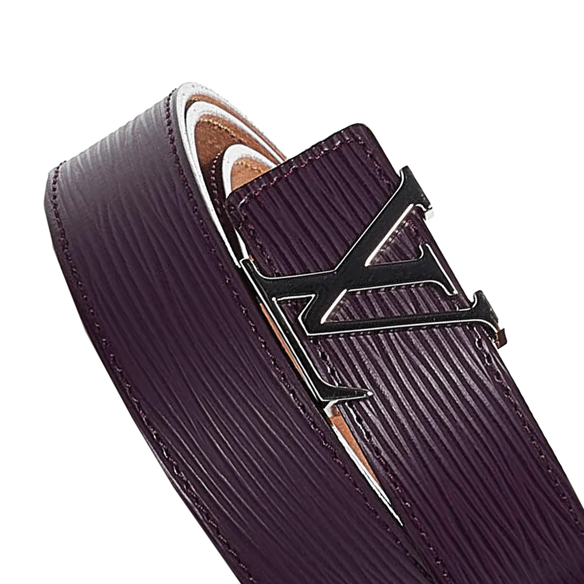 Louis Vuitton Epi Leather Initiales Belt - 35 / 90 (SHG-34108)