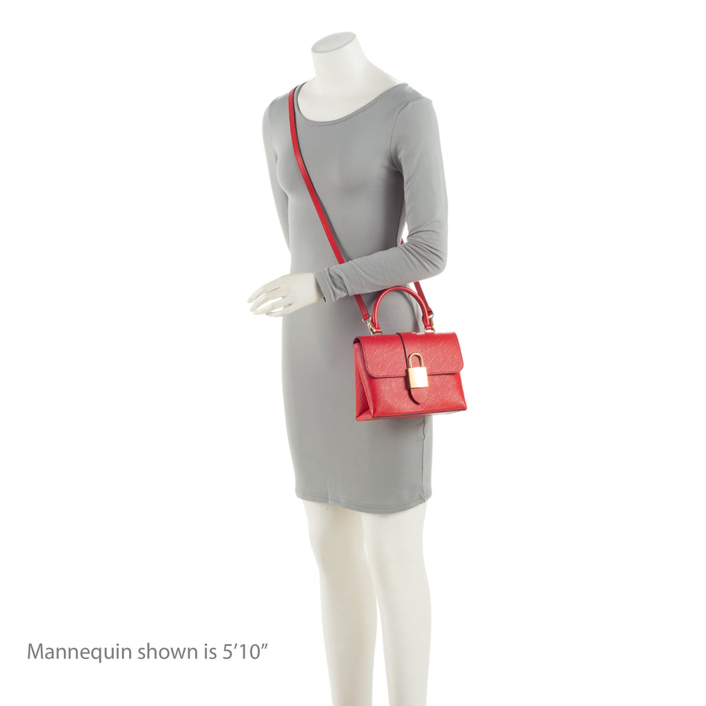 Louis Vuitton Epi Leather Locky BB Satchel (SHF-Ppa65I)