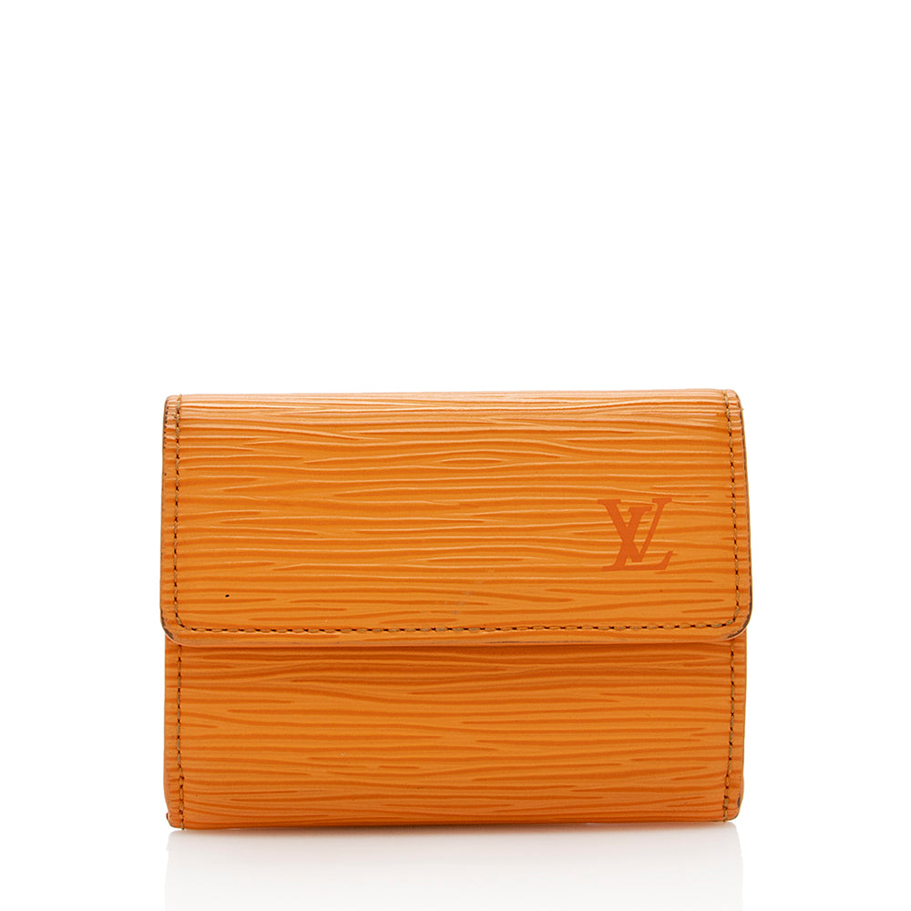 Louis Vuitton Epi Leather Ludlow Coin Wallet (SHF-18091)