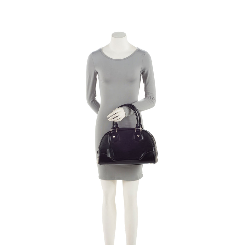 Louis Vuitton Epi Leather Montaigne Bowling PM Satchel (SHF-AU0hLG)
