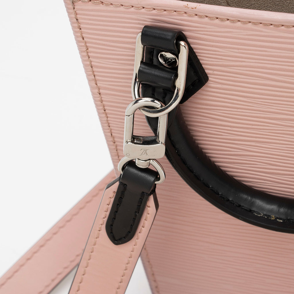 Louis Vuitton Epi Leather Petit Sac Plat Shoulder Bag (SHF-eQz5pV)