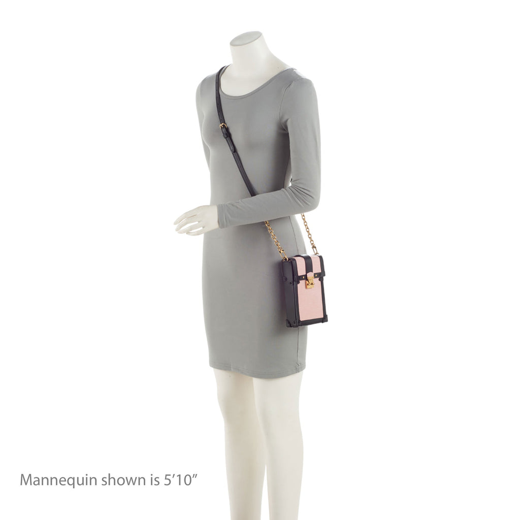 Louis Vuitton Epi Leather Pochette Trunk Vertical Shoulder Bag