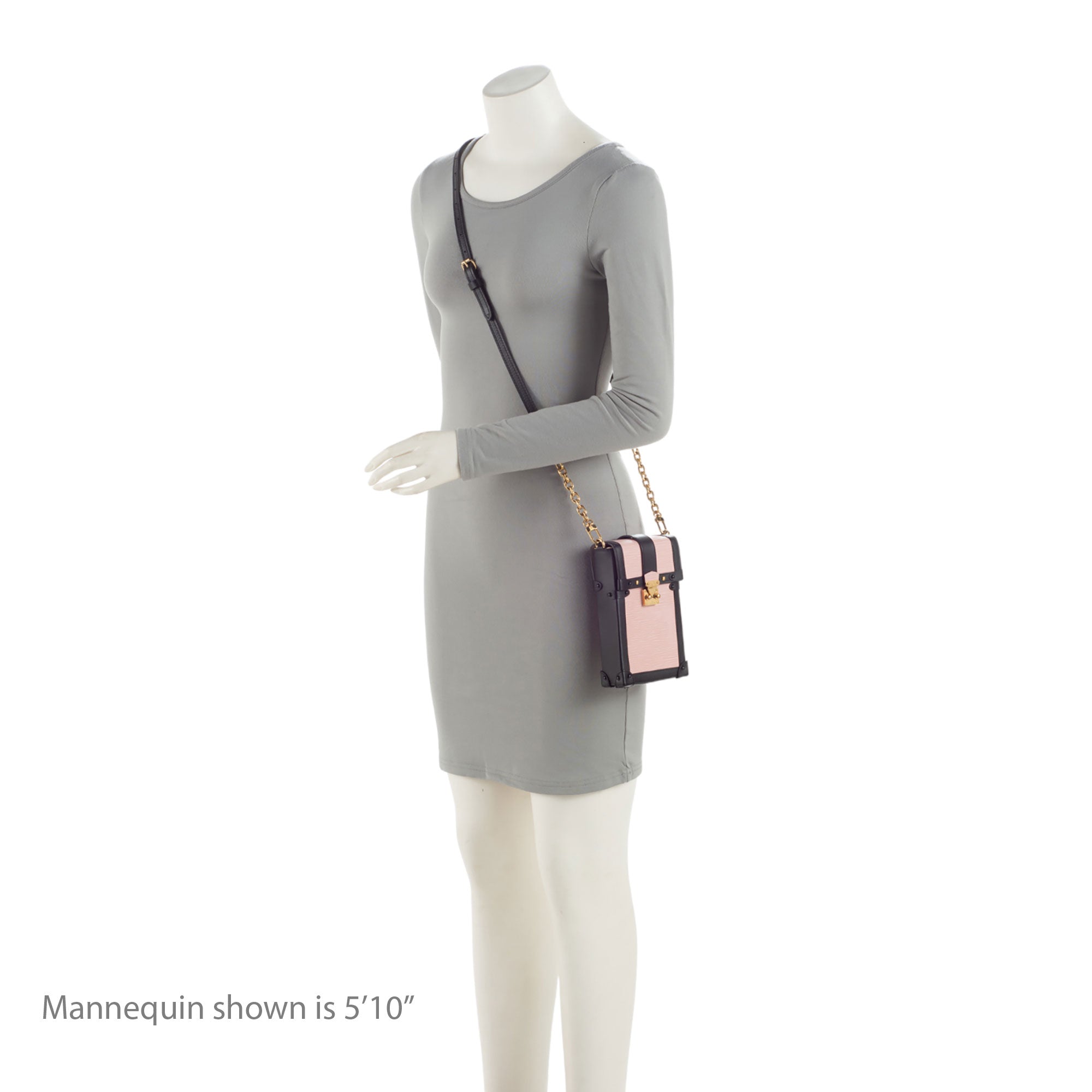 Louis Vuitton Epi Leather Pochette Trunk Vertical Shoulder Bag