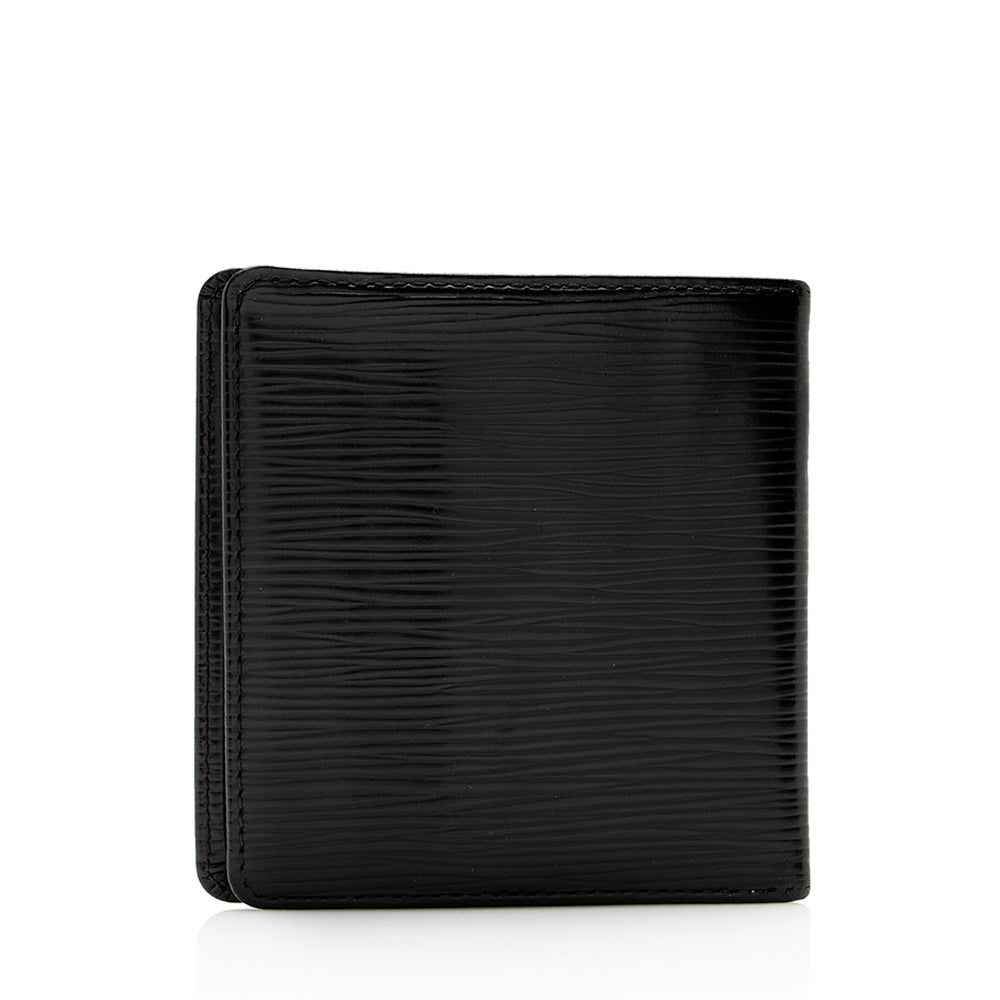 Louis Vuitton Epi Leather Porte Billets Bifold Wallet (SHF-13993)