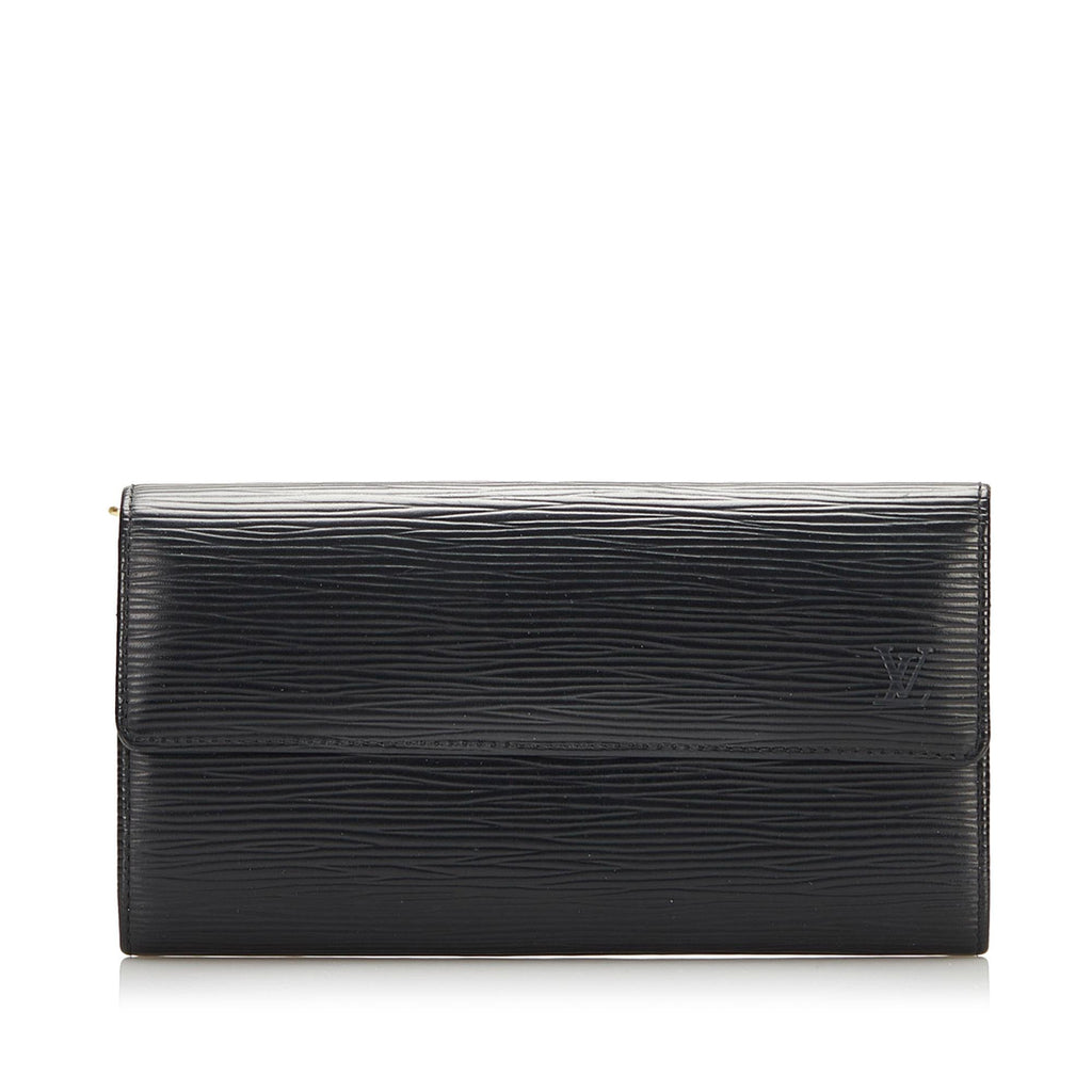 Louis Vuitton Epi Leather Porte-Monnaie Tresor Wallet (SHG-35182)