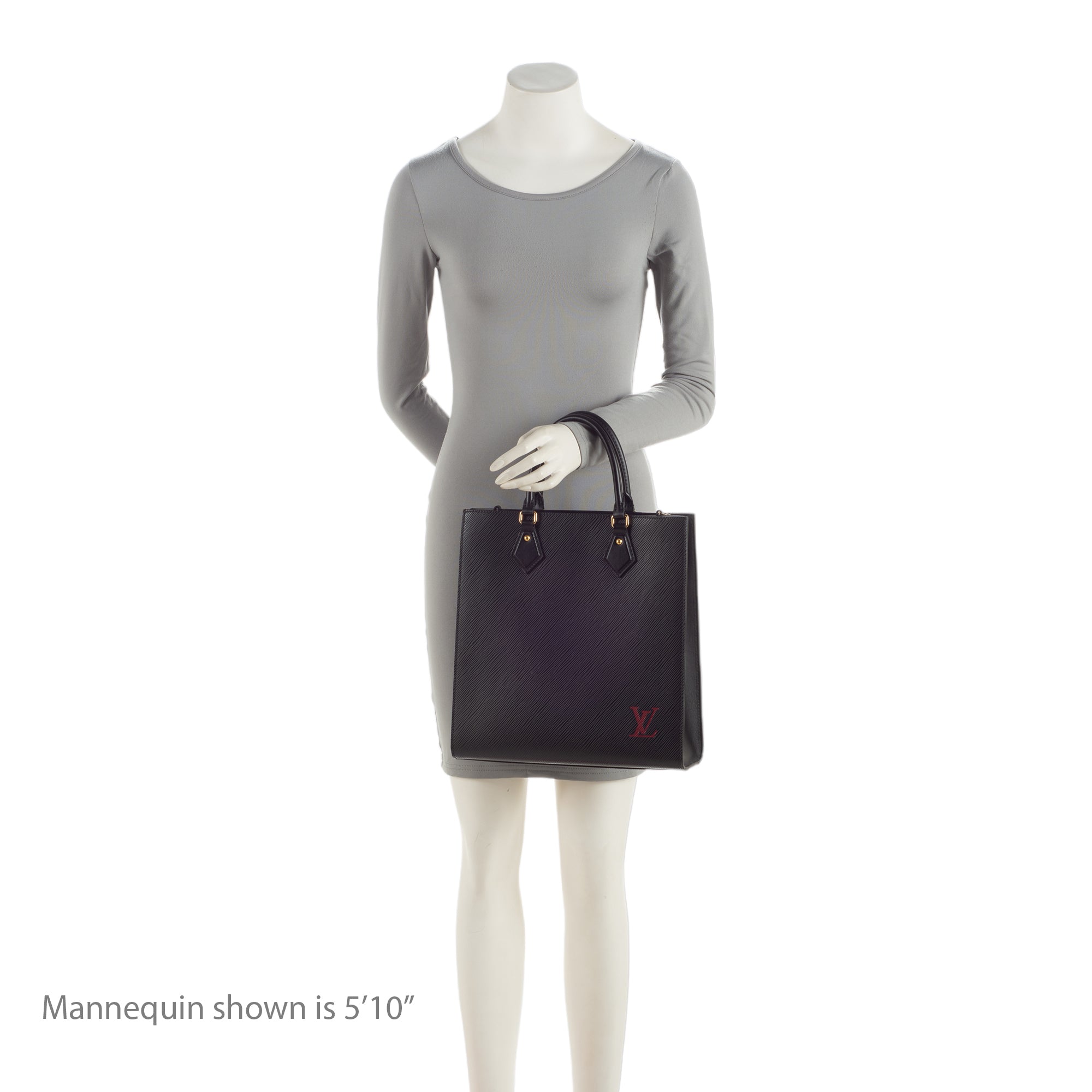 Louis Vuitton Epi Leather Sac Plat PM Tote (SHF-9vYmJA)