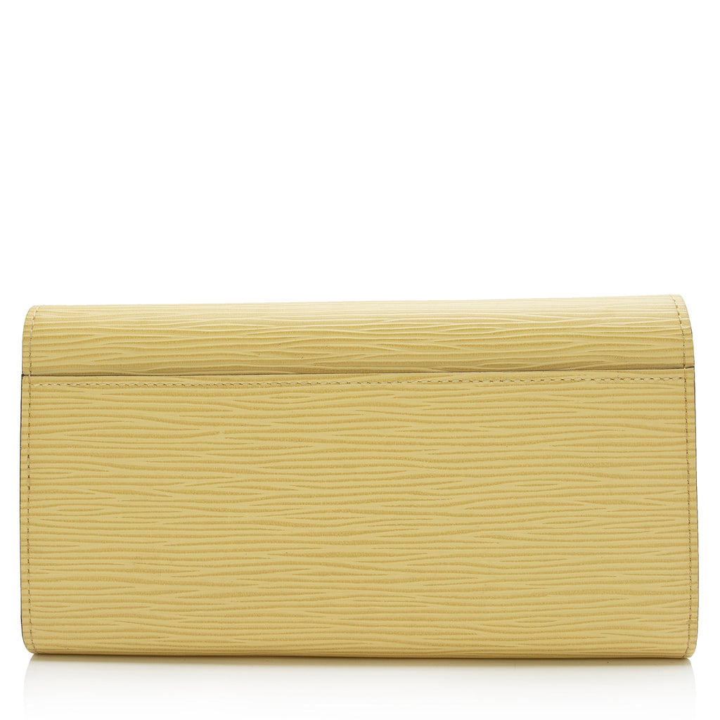 Louis Vuitton Epi Leather Sarah Wallet (SHF-23839)