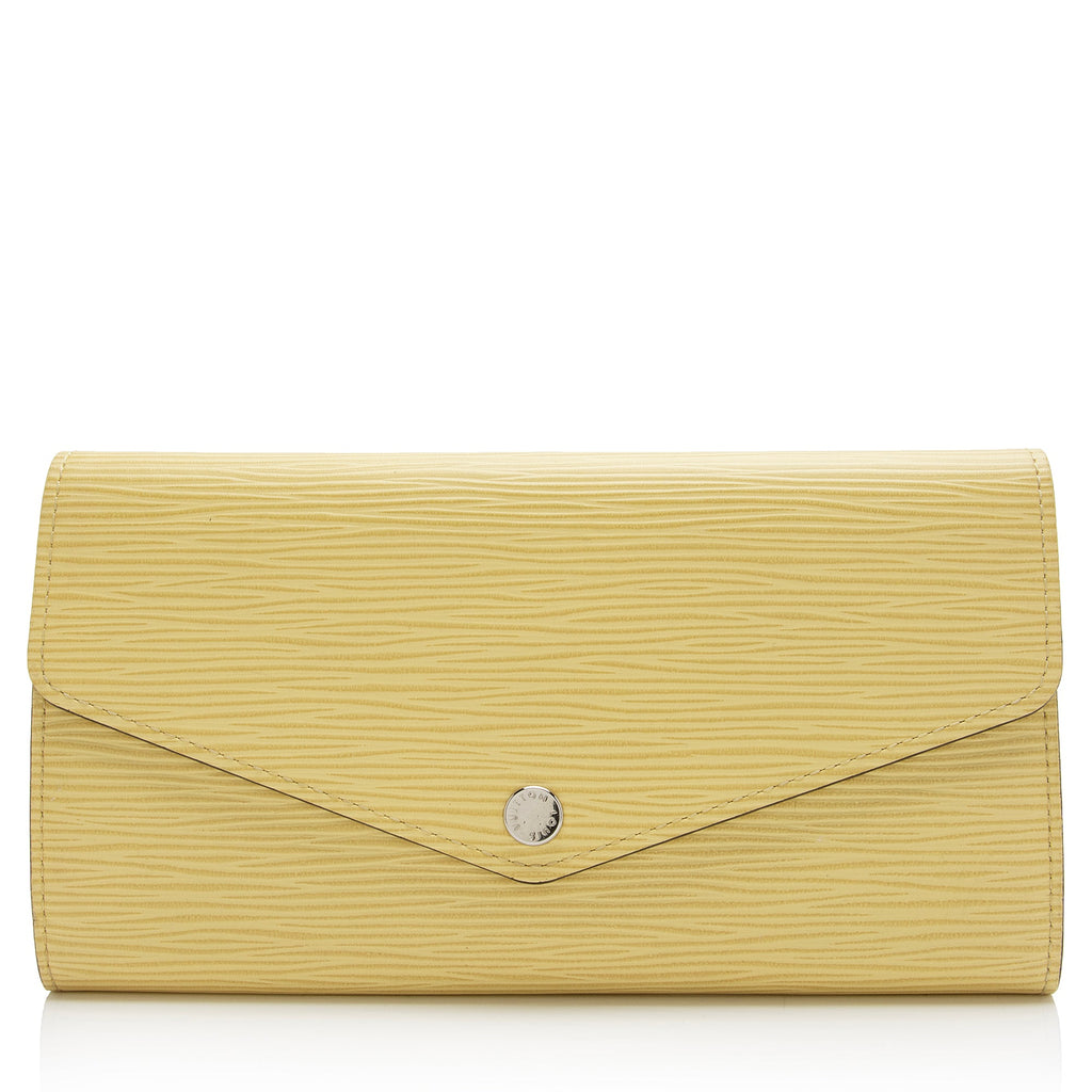 Louis Vuitton Epi Leather Sarah Wallet (SHF-23839)