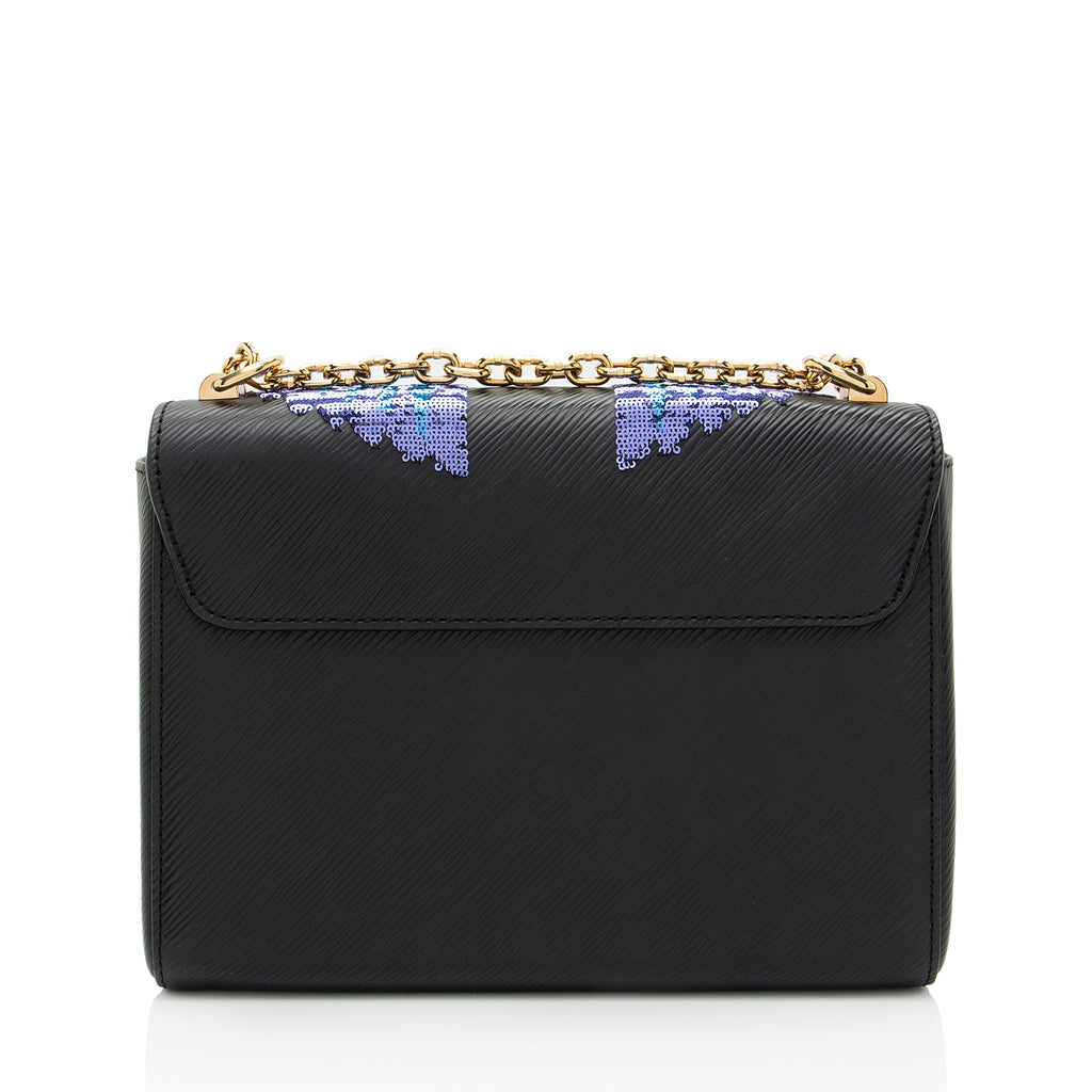 Louis Vuitton Epi Leather Sequin Bird Twist MM Shoulder Bag (SHF-r3Hlp2)