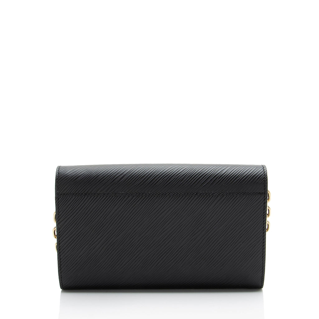 Louis Vuitton Epi Leather Sequin Owl Twist Chain Wallet