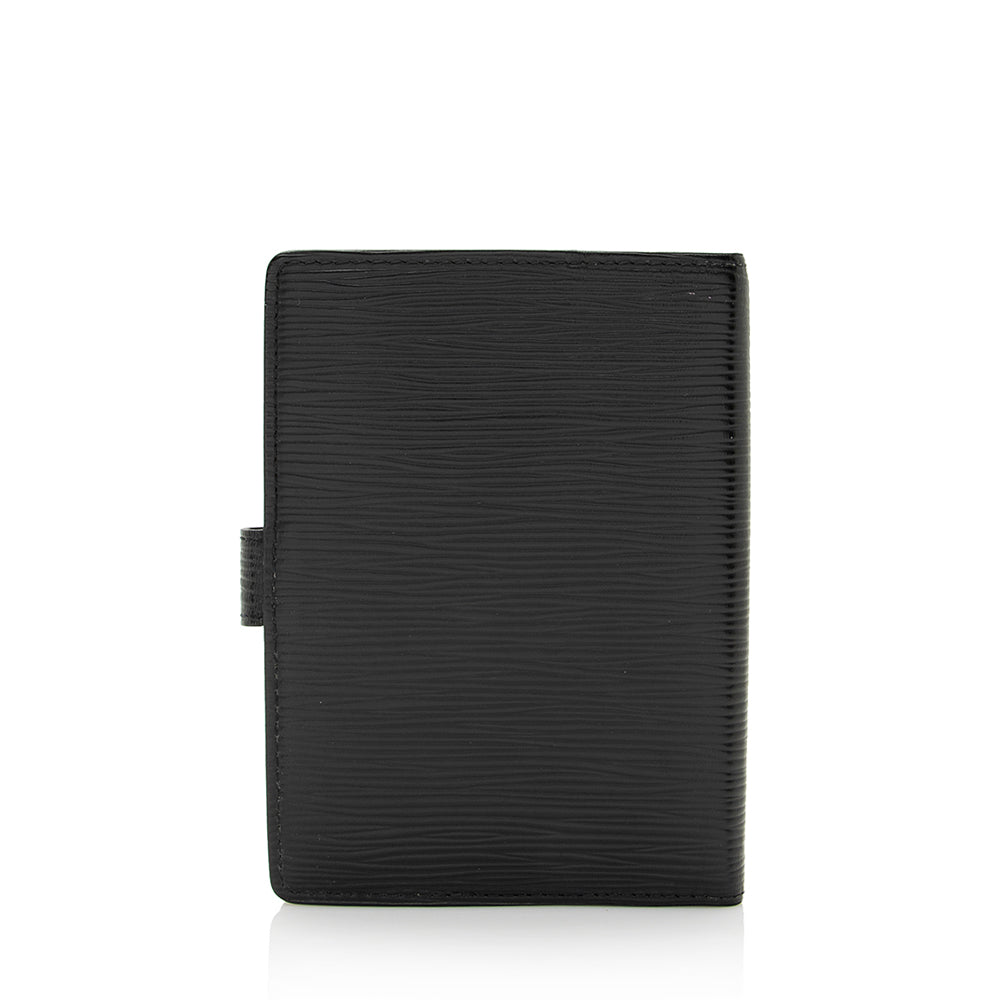 Louis Vuitton Epi Leather Small Agenda Cover (SHF-21953)