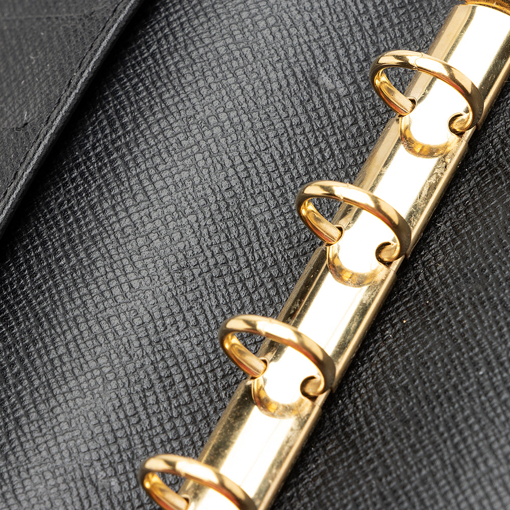 Louis Vuitton Epi Leather Small Agenda Cover (SHF-21953)