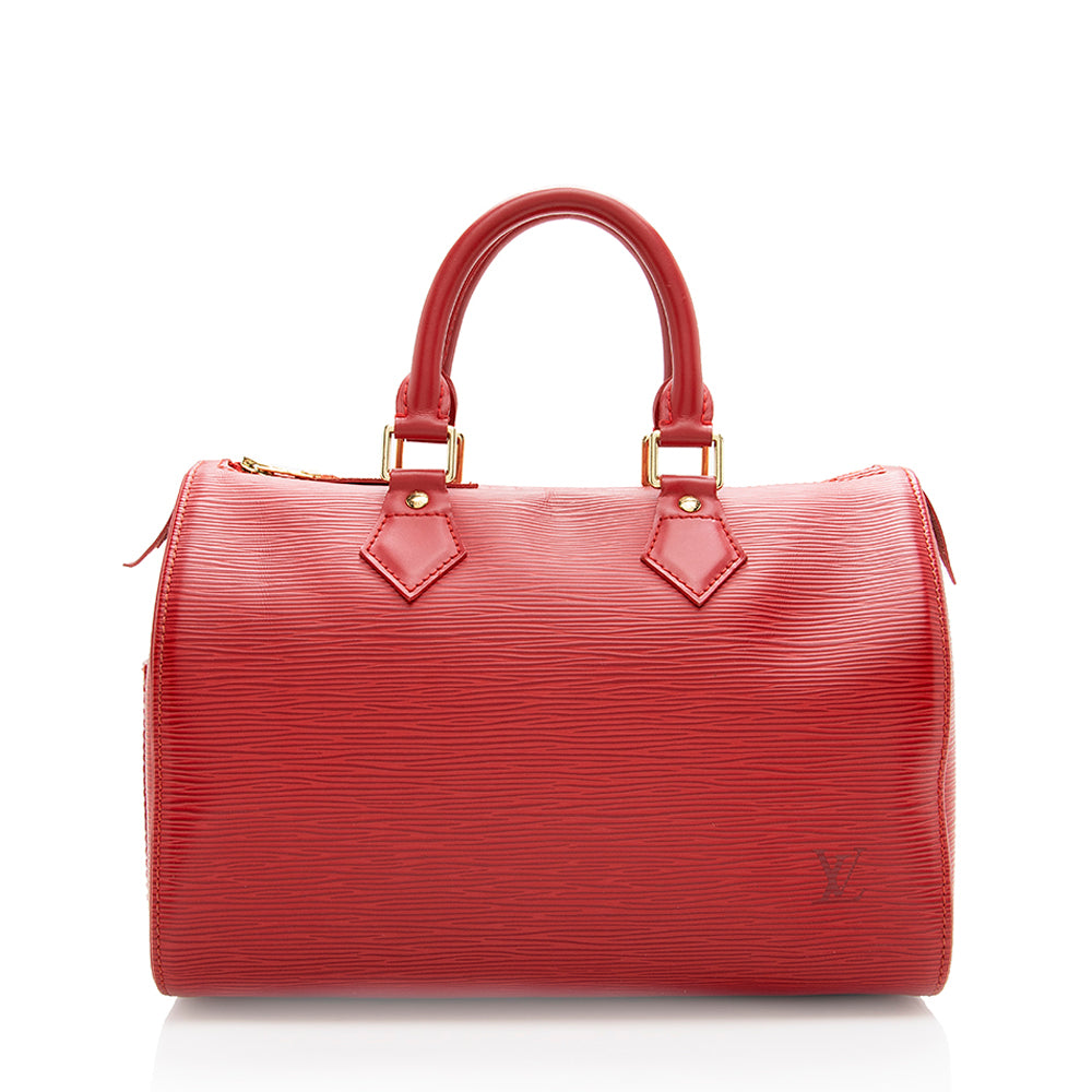 Louis Vuitton Epi Leather Speedy 25 Satchel (SHF-18501)