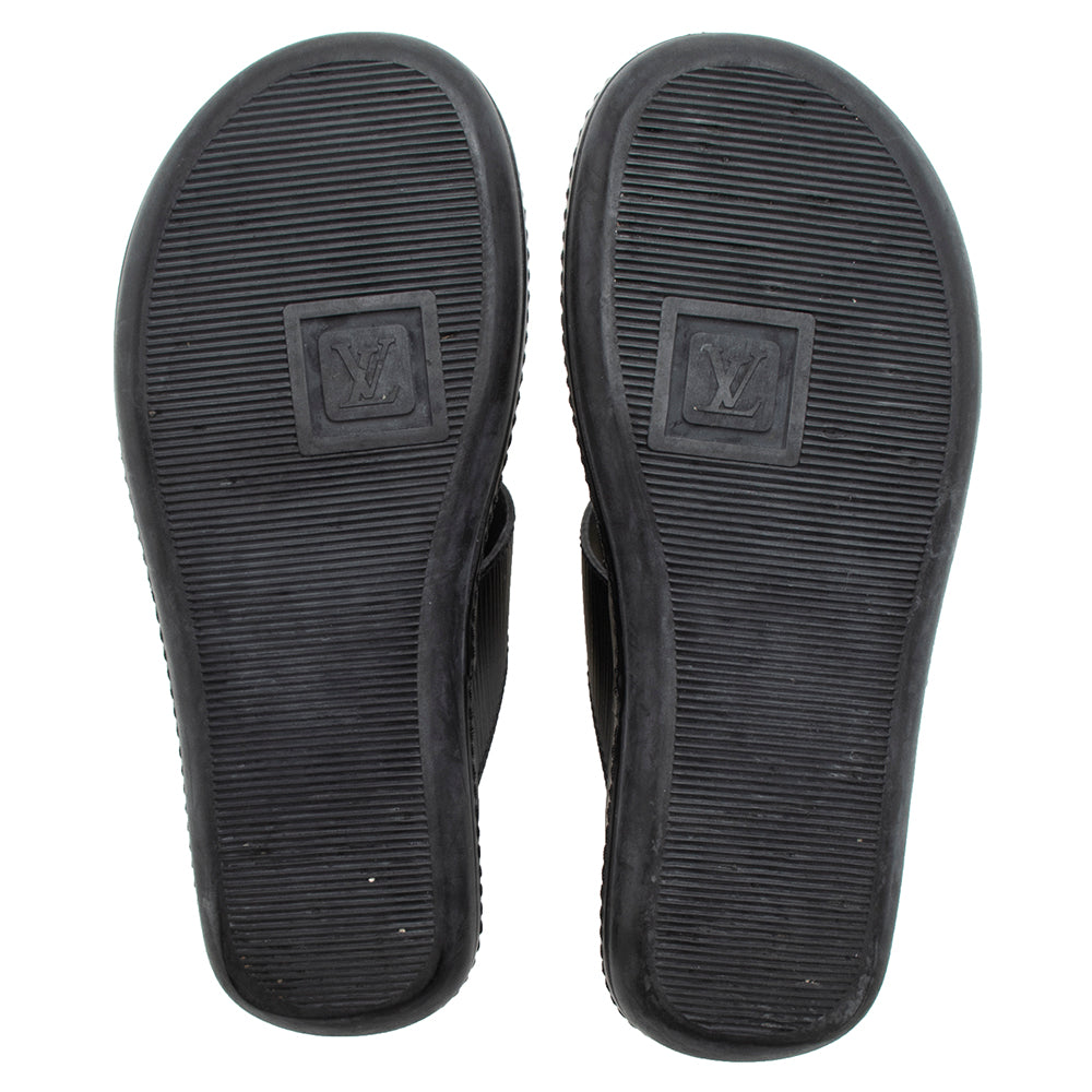 Louis Vuitton Epi Leather Thong Sandals - Size 6.5 / 36.5 (SHF-15097)