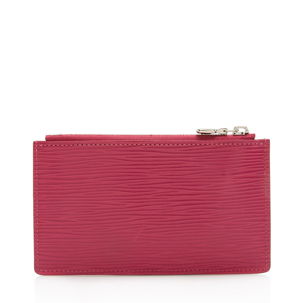 Louis Vuitton Epi Leather Tribal Mask Key Pouch (SHF-22926)