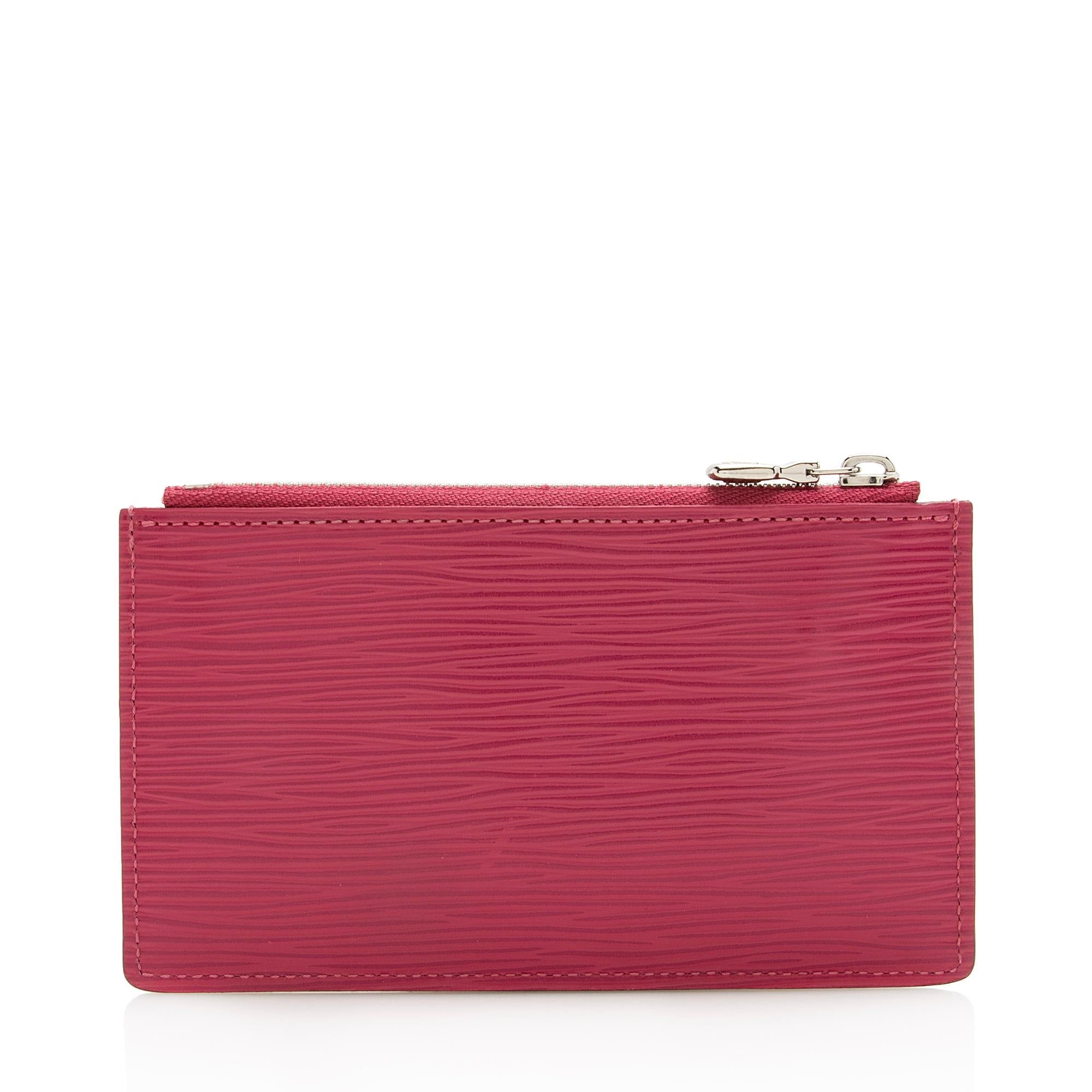Louis Vuitton Epi Leather Tribal Mask Key Pouch (SHF-22926)