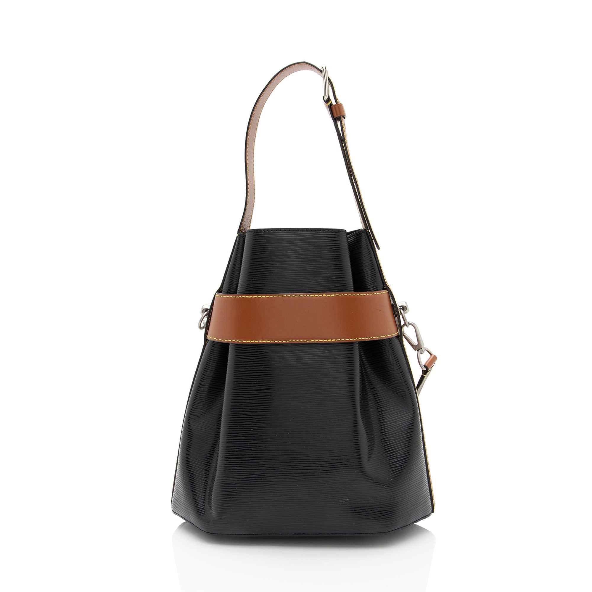 Louis Vuitton Epi Leather Twist Bucket Bag (SHF-6XRjK2)