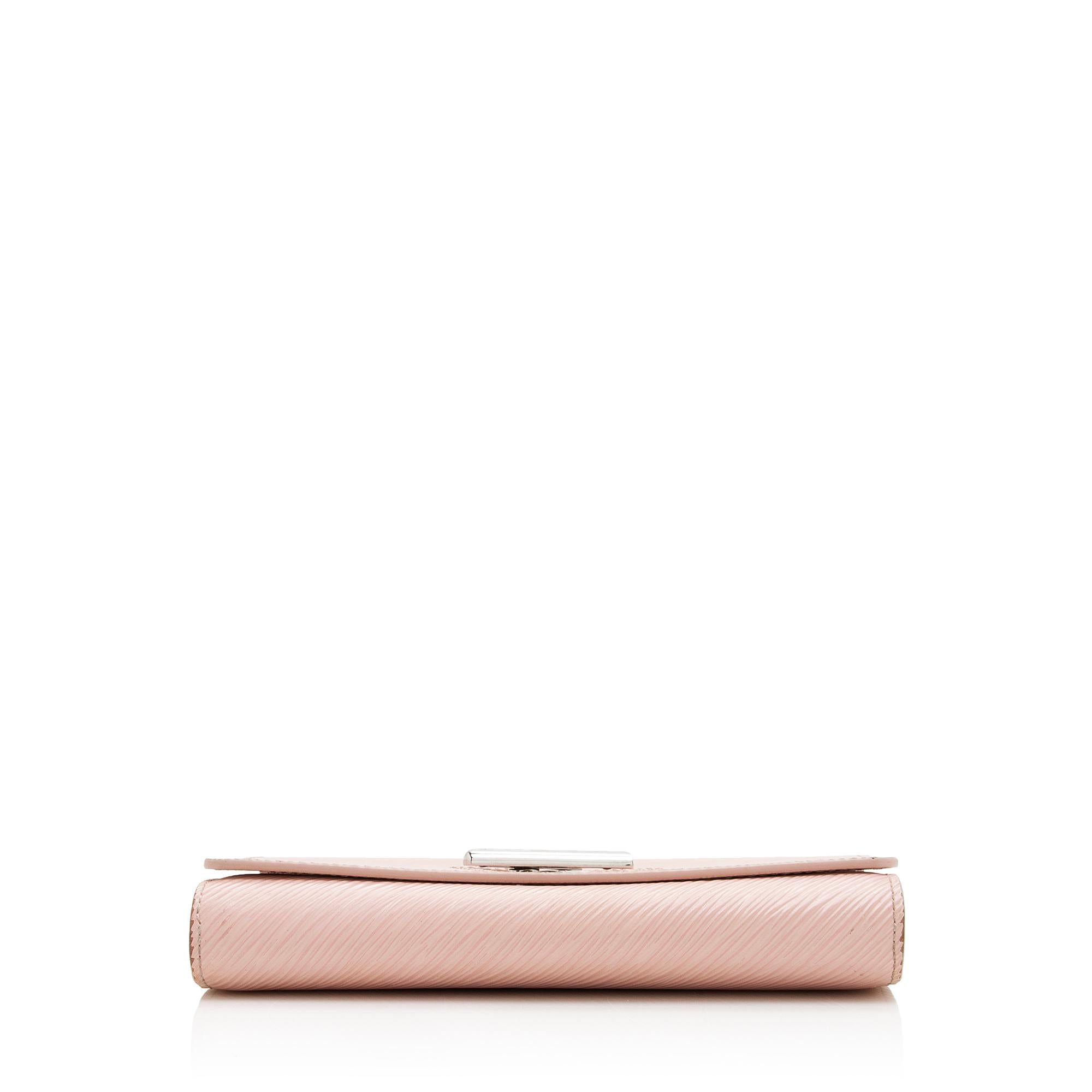 Louis Vuitton Epi Leather Twist Chain Wallet (SHF-22908)